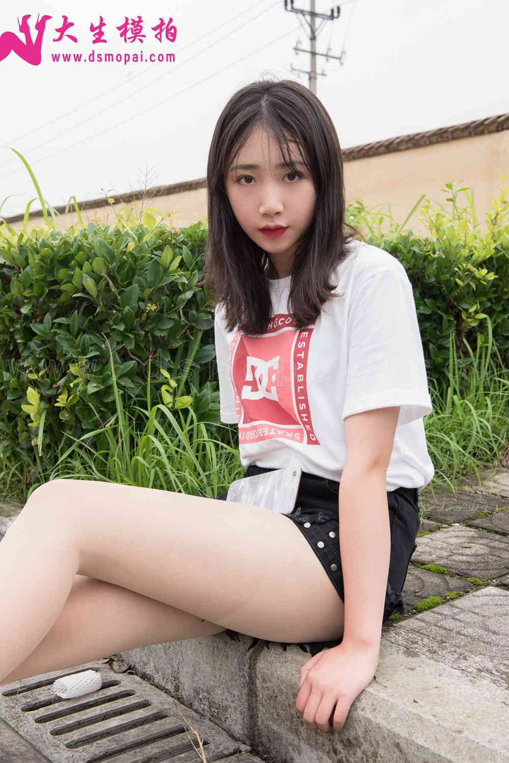 图片[2]-[大生模拍] No.136 珠珠 压马路的肉丝腿 在线浏览-萌味圈