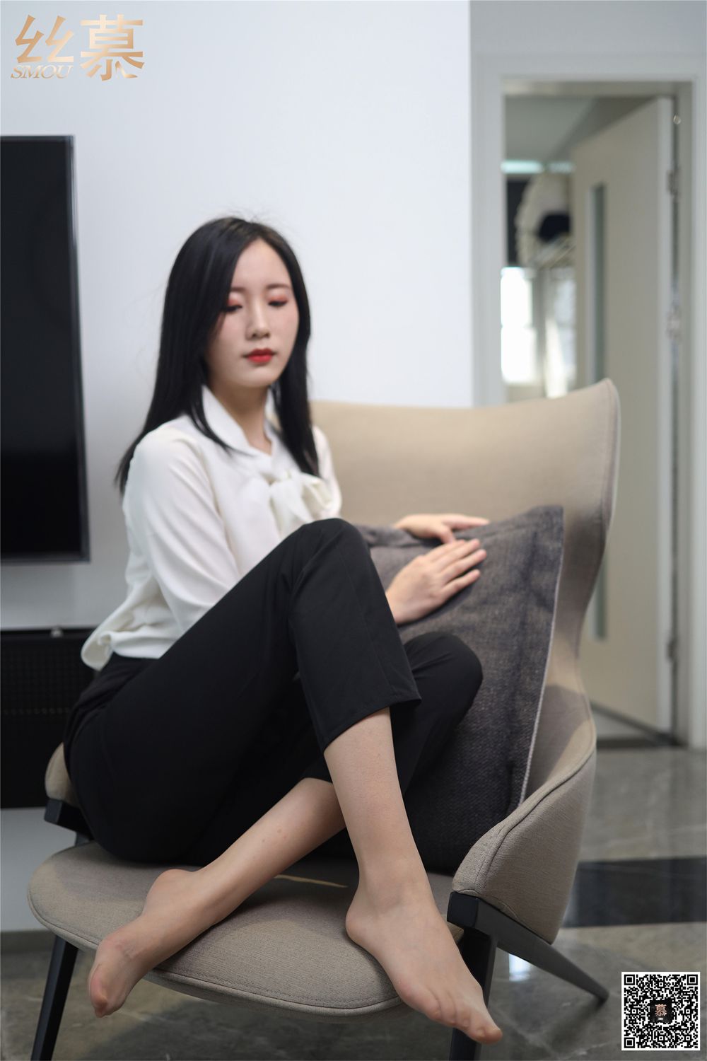 图片[2]-[丝慕GIRL]SM282 天天一元 紫宁《格调西装裤》在线浏览-萌味圈