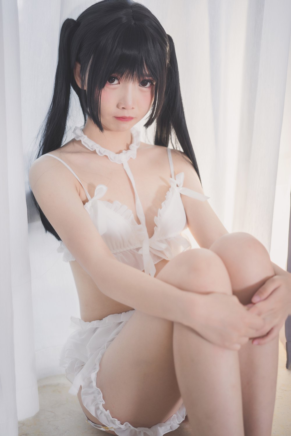 图片[2]-网红Coser@面饼仙儿 脑内少女 白内衣 在线浏览-萌味圈