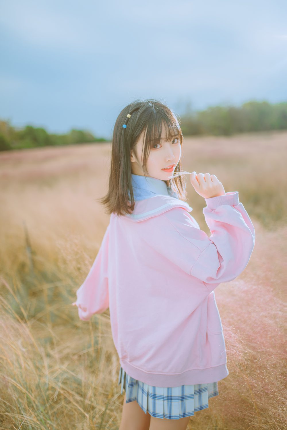图片[2]-网红Coser@面饼仙儿 粉黛草JK 在线浏览-萌味圈
