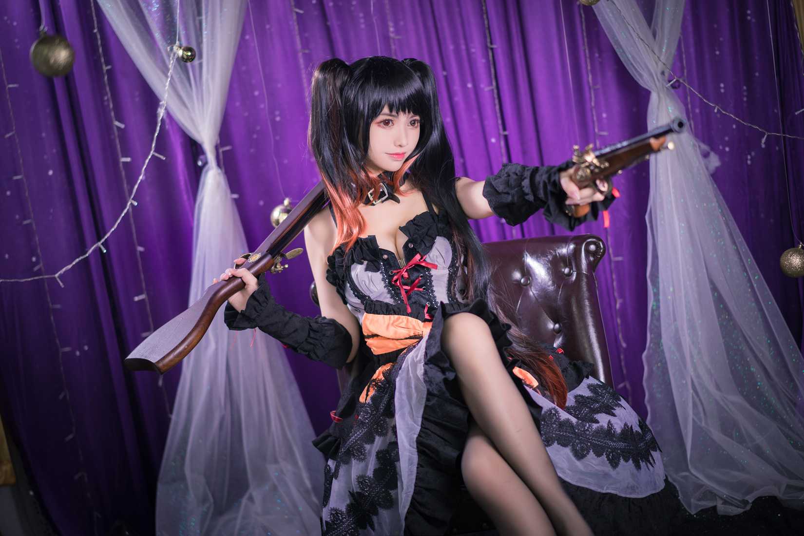图片[2]-网红Coser@鳗鱼霏儿 狂三灵装 在线浏览-萌味圈