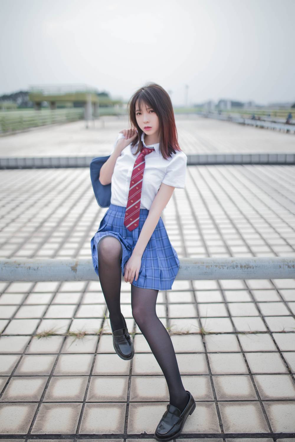 图片[2]-网红Coser@疯猫ss 天台JK 在线浏览-萌味圈