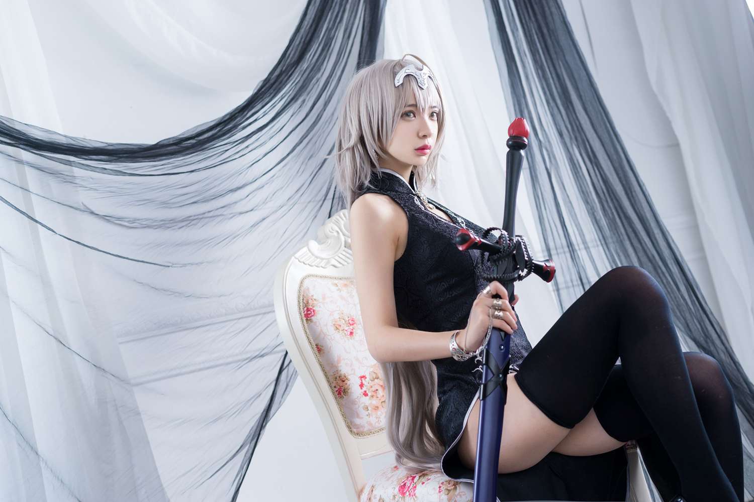 图片[2]-网红Coser@疯猫ss 黑骑士 在线浏览-萌味圈