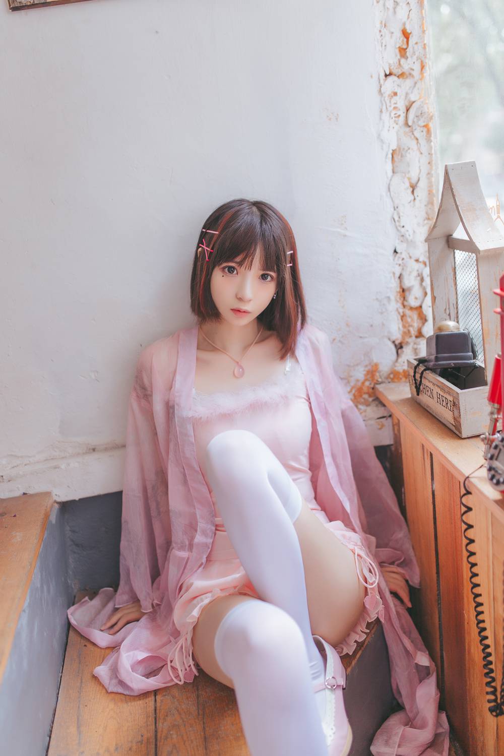 图片[2]-网红Coser@疯猫ss 粉红日常 在线浏览-萌味圈