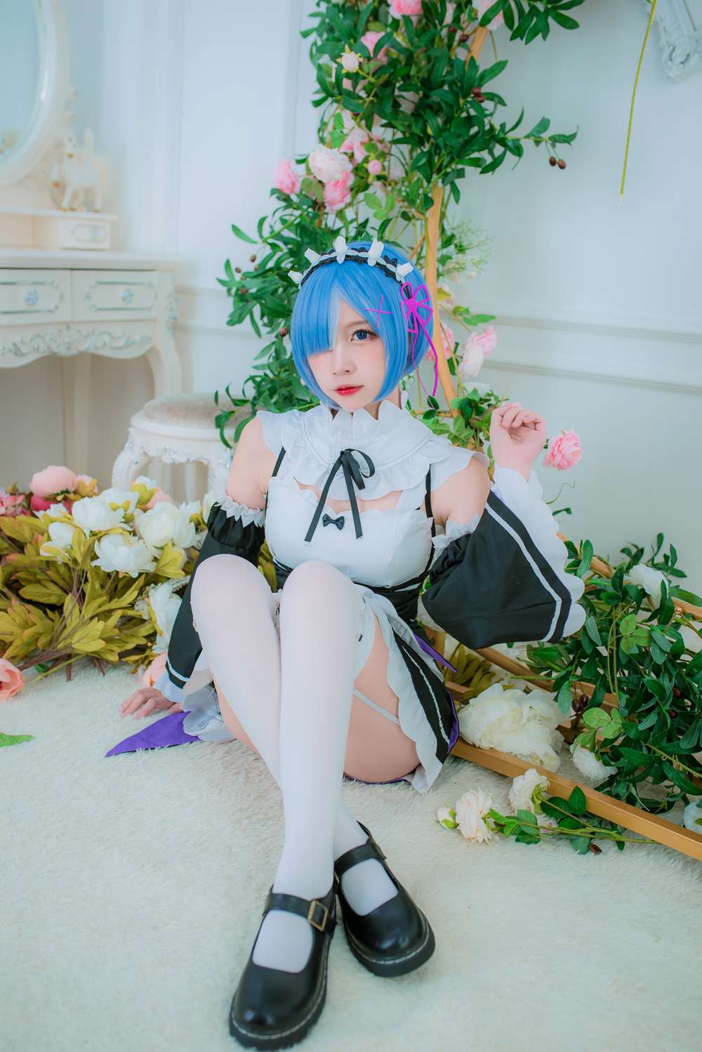 图片[2]-网红Coser@二佐Nisa 蕾姆女仆 在线浏览-萌味圈