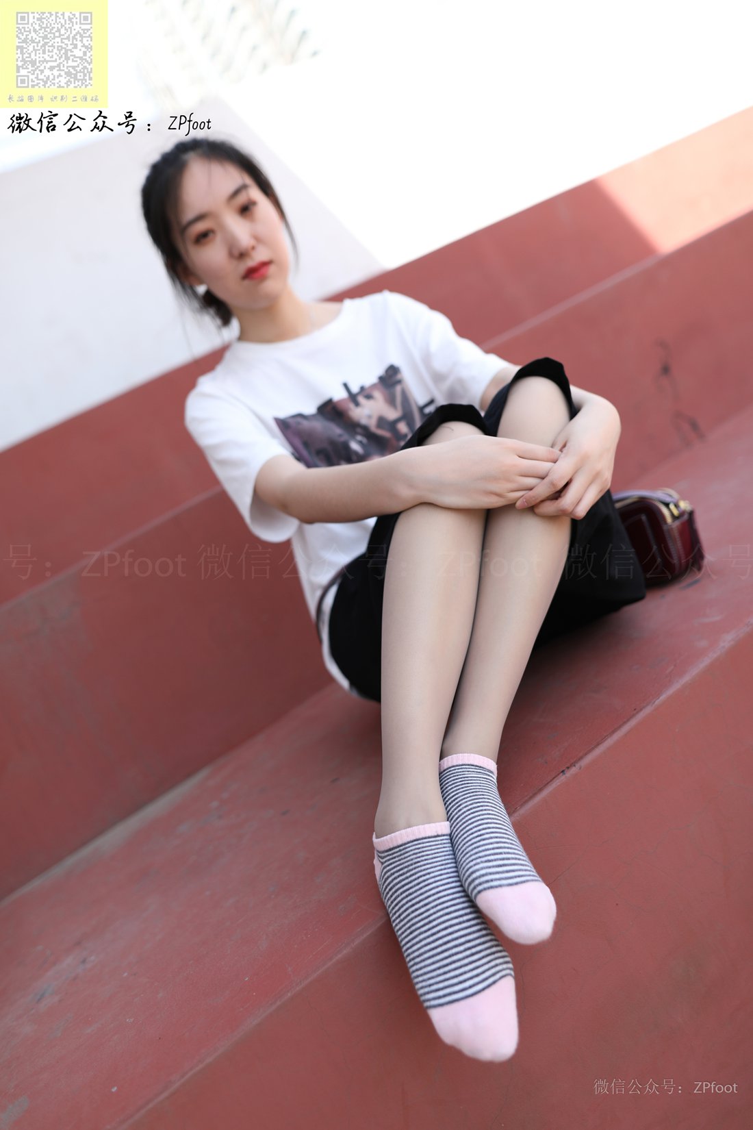 图片[2]-[山茶摄影] NO.129 灰丝棉袜帆布鞋 在线浏览-萌味圈