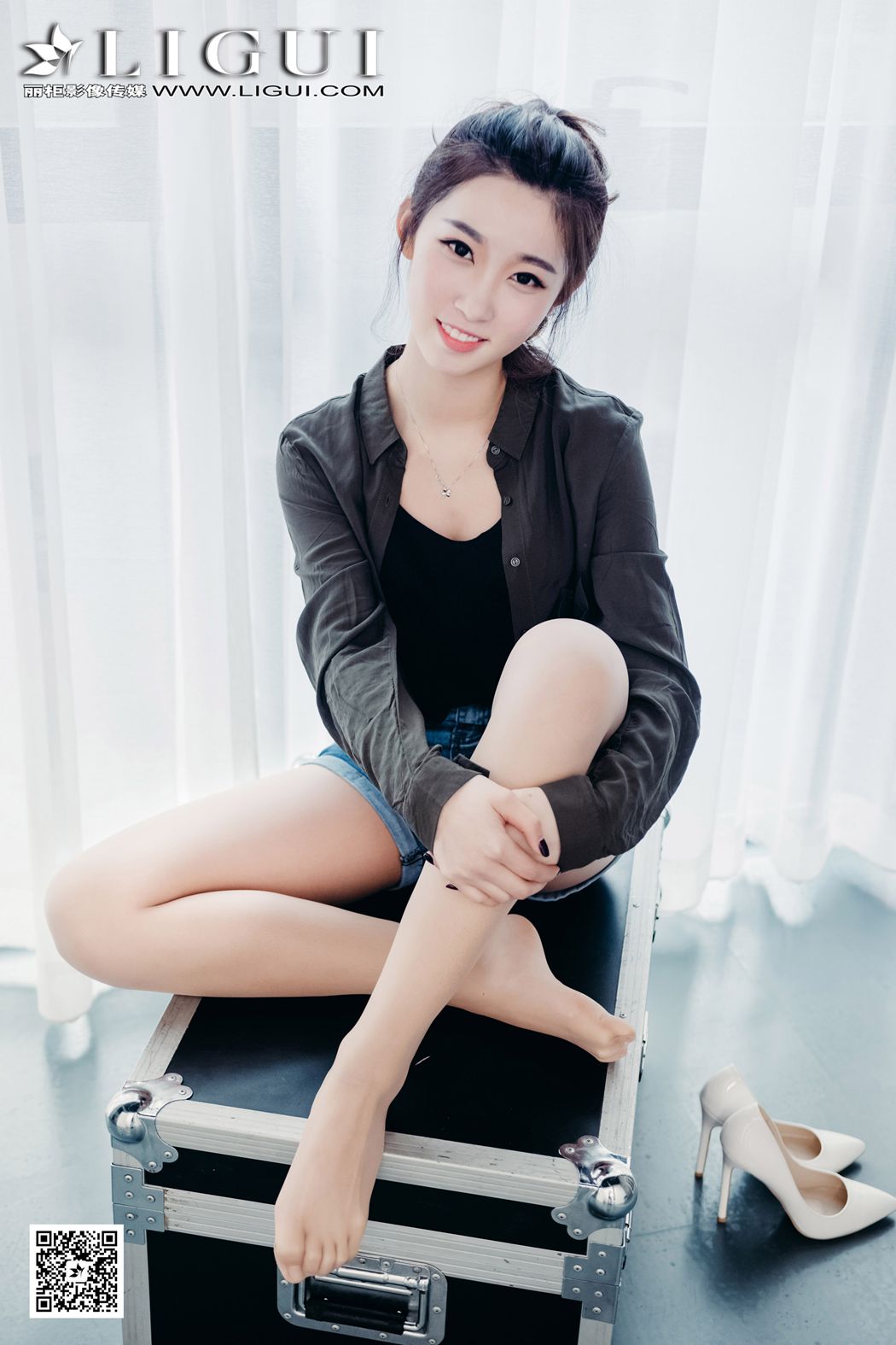 图片[2]-[Ligui丽柜] 2017.03.26 网络丽人 Model 筱筱 在线浏览-萌味圈