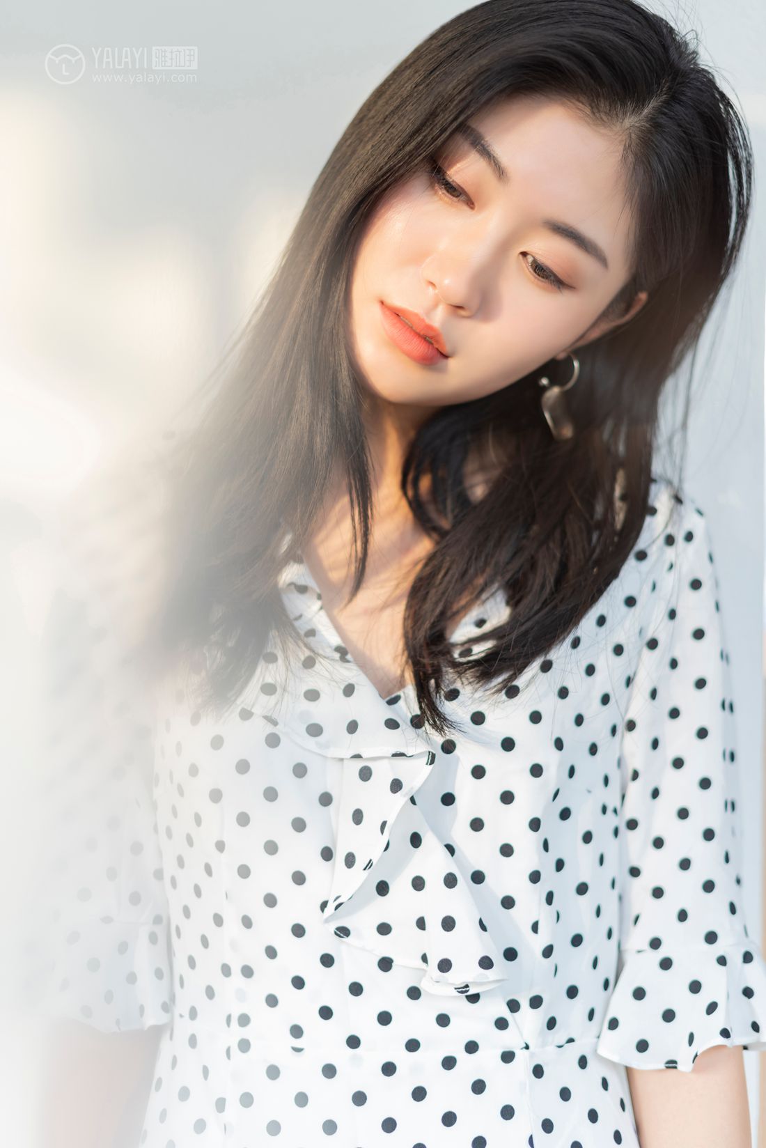 图片[2]-[YALAYI雅拉伊] 2019.05.01 No.264 波点女孩儿 乔妹儿 在线浏览-萌味圈