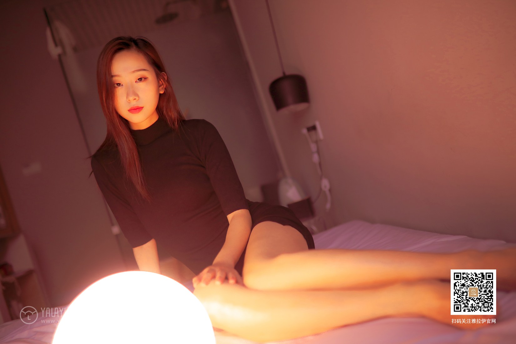 图片[2]-[YALAYI雅拉伊] 2019.08.10 No.365 情关难解 晓琪 在线浏览-萌味圈