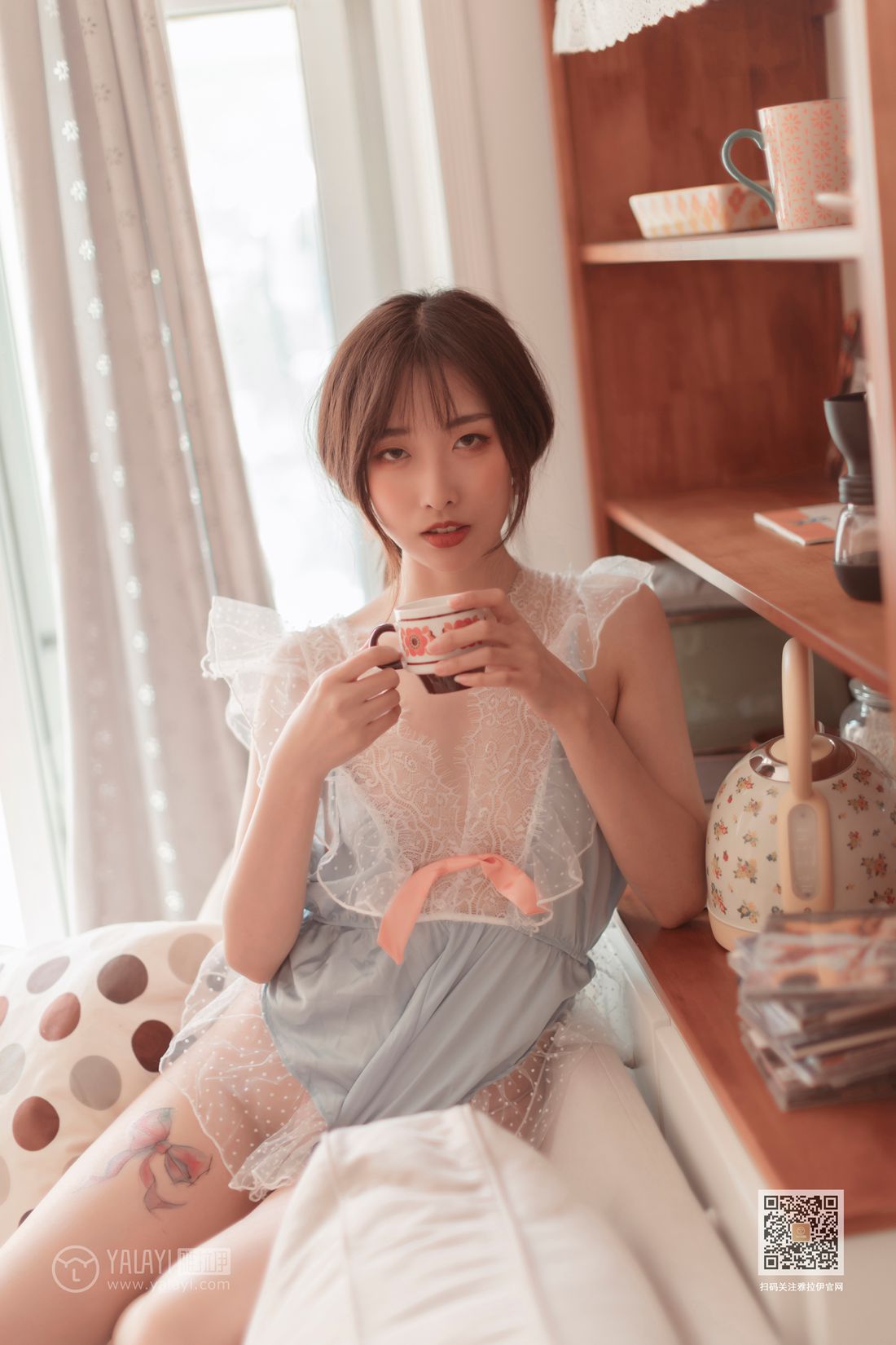 图片[2]-[YALAYI雅拉伊] 2019.10.28 Vol.443 佳人有约 佳佳 在线浏览-萌味圈