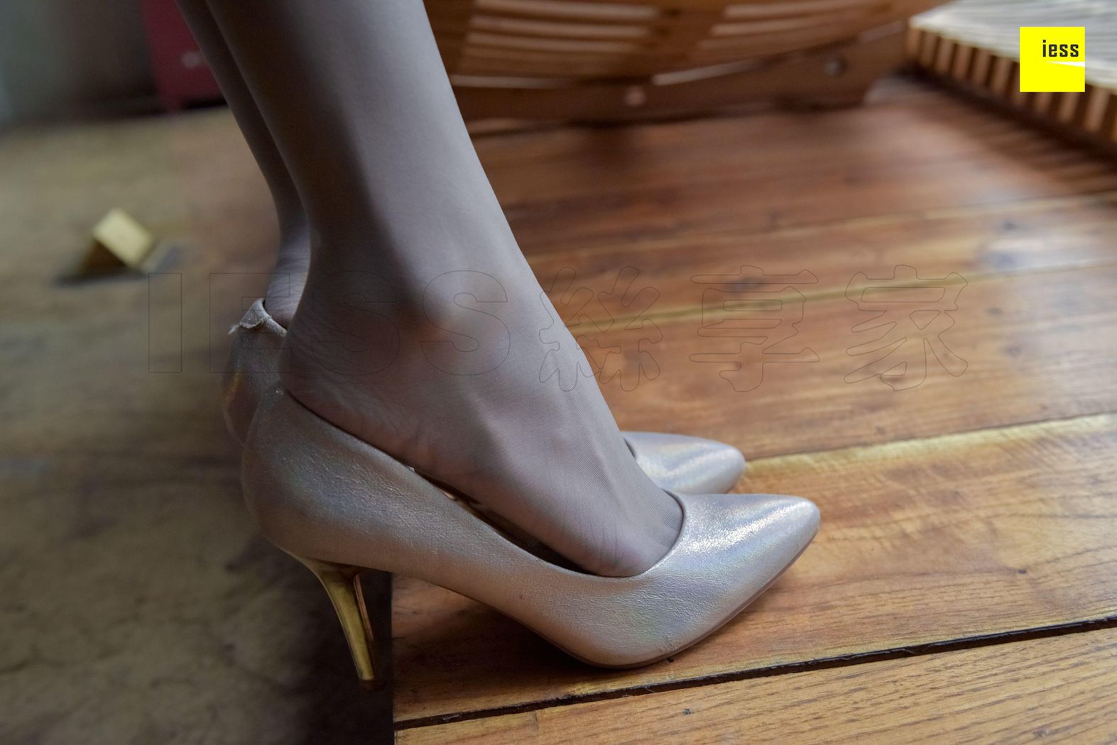 图片[2]-[IESS异思趣向] 2018.01.16 丝享家149：《超直铅笔腿灰丝》永英 在线浏览-萌味圈