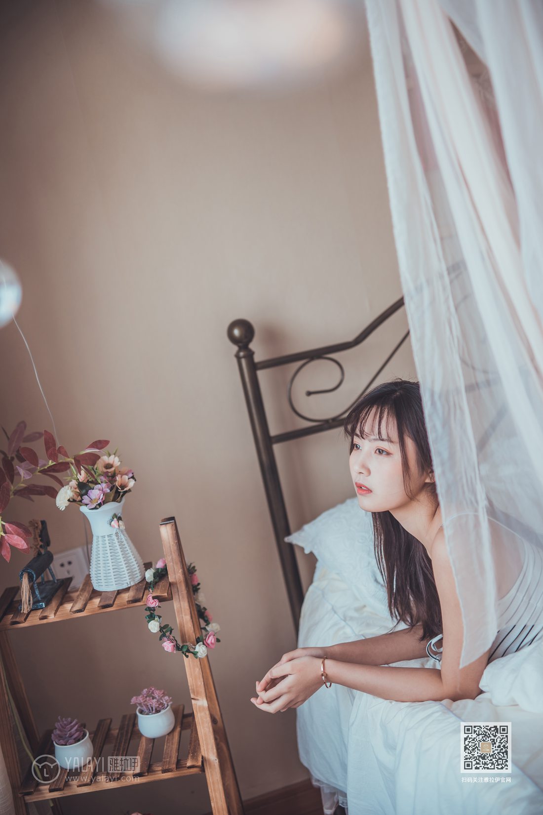 图片[2]-[YALAYI雅拉伊] 2020.03.22 Vol.581 不想起床 唐芯 在线浏览-萌味圈