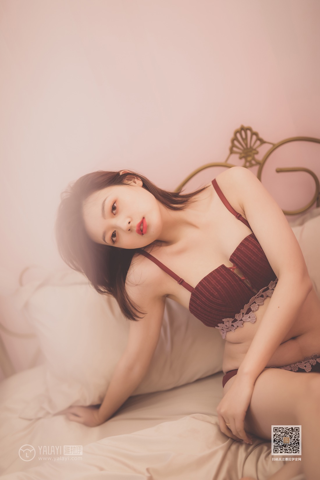 图片[2]-[YALAYI雅拉伊] 2020.06.05 No.654 你不是真正的快乐 Tina 在线浏览-萌味圈