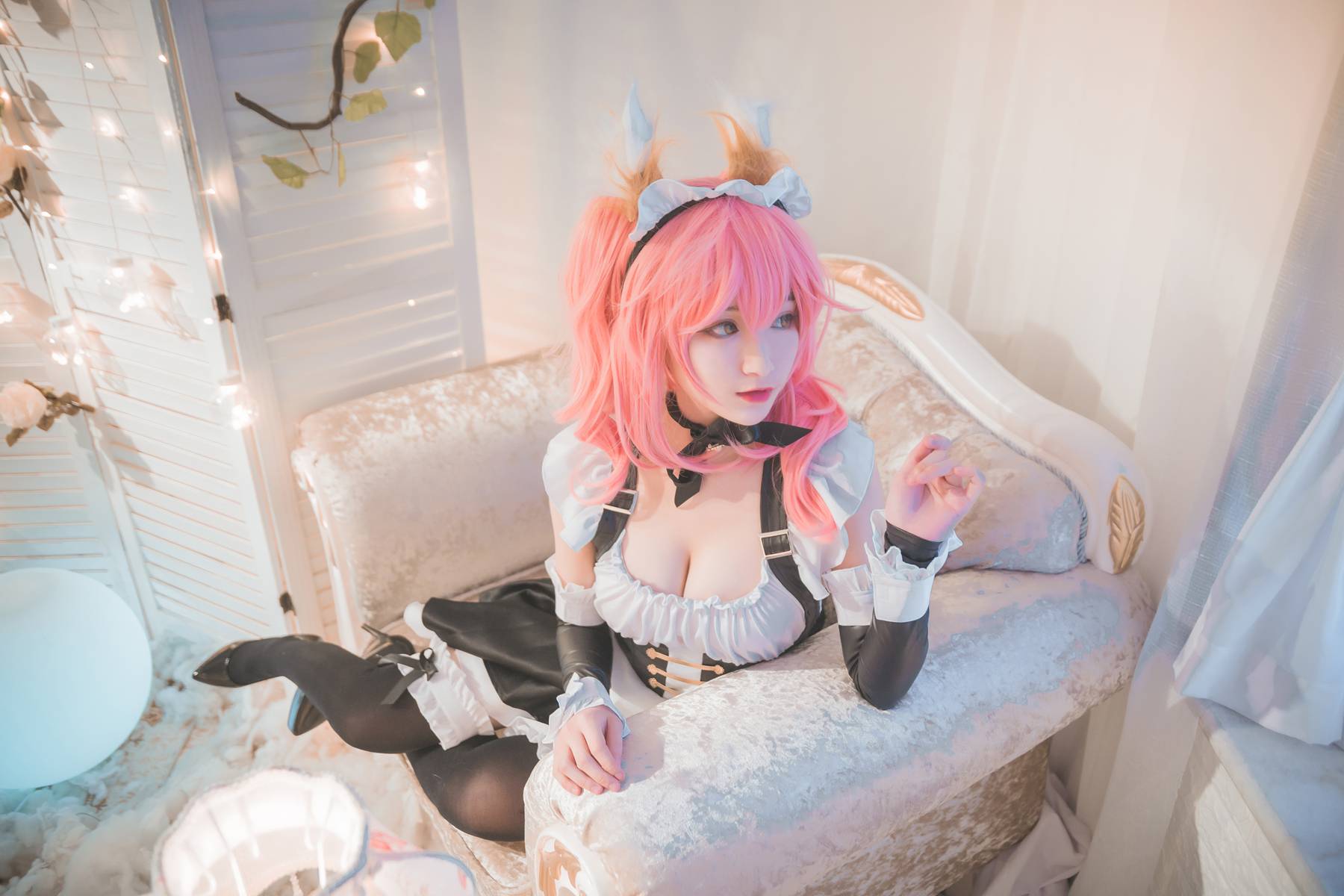 图片[2]-人气动漫Coser@铁板烧鬼舞 玉藻前女仆 在线浏览-萌味圈