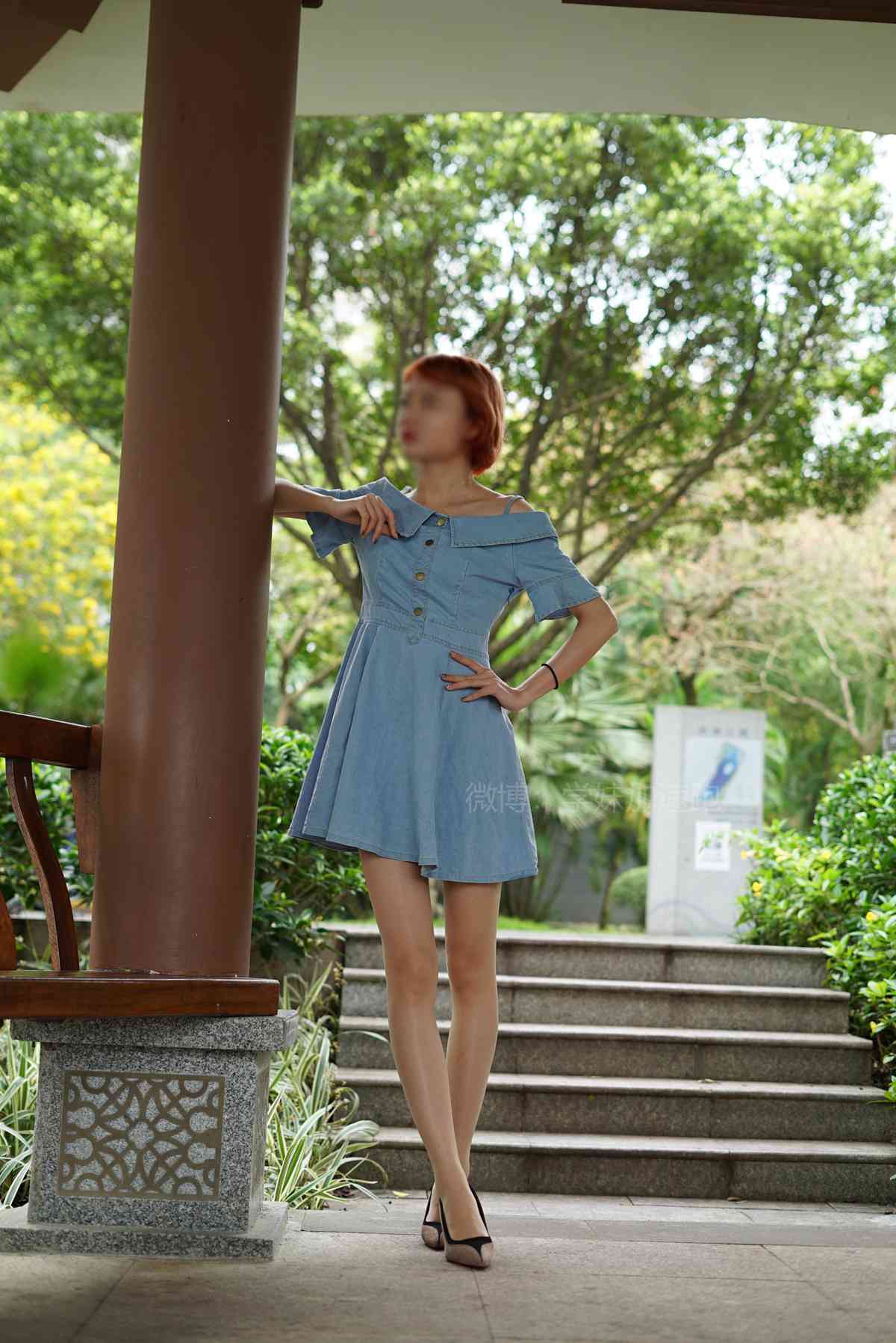 图片[2]-[学妹加速跑] XM016《六六学妹1》在线浏览-萌味圈