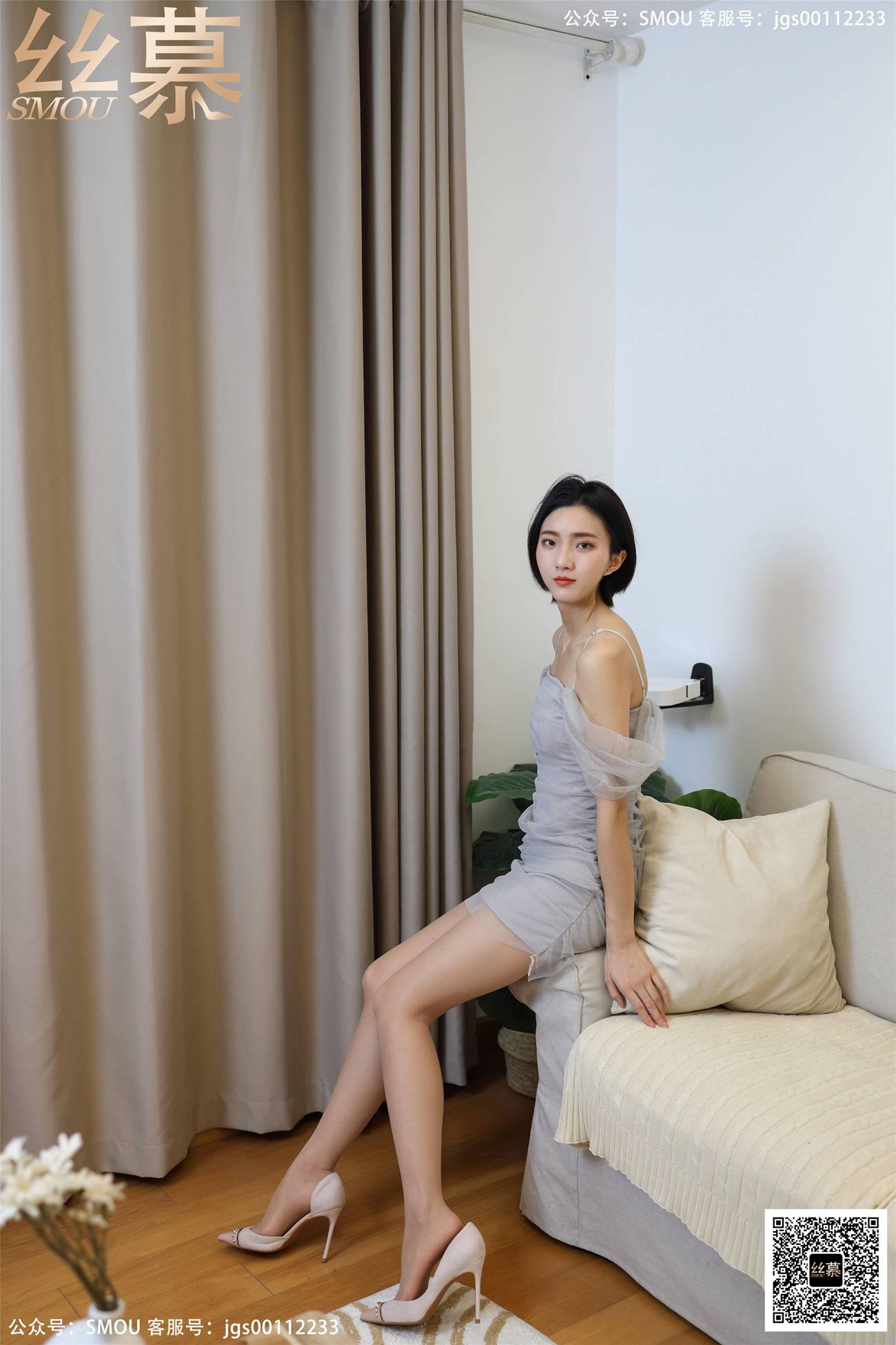 图片[2]-[丝慕GIRL]SM427 天天一元 模特：佳佳《BONAS肤色薄款袜》[67P]-萌味圈