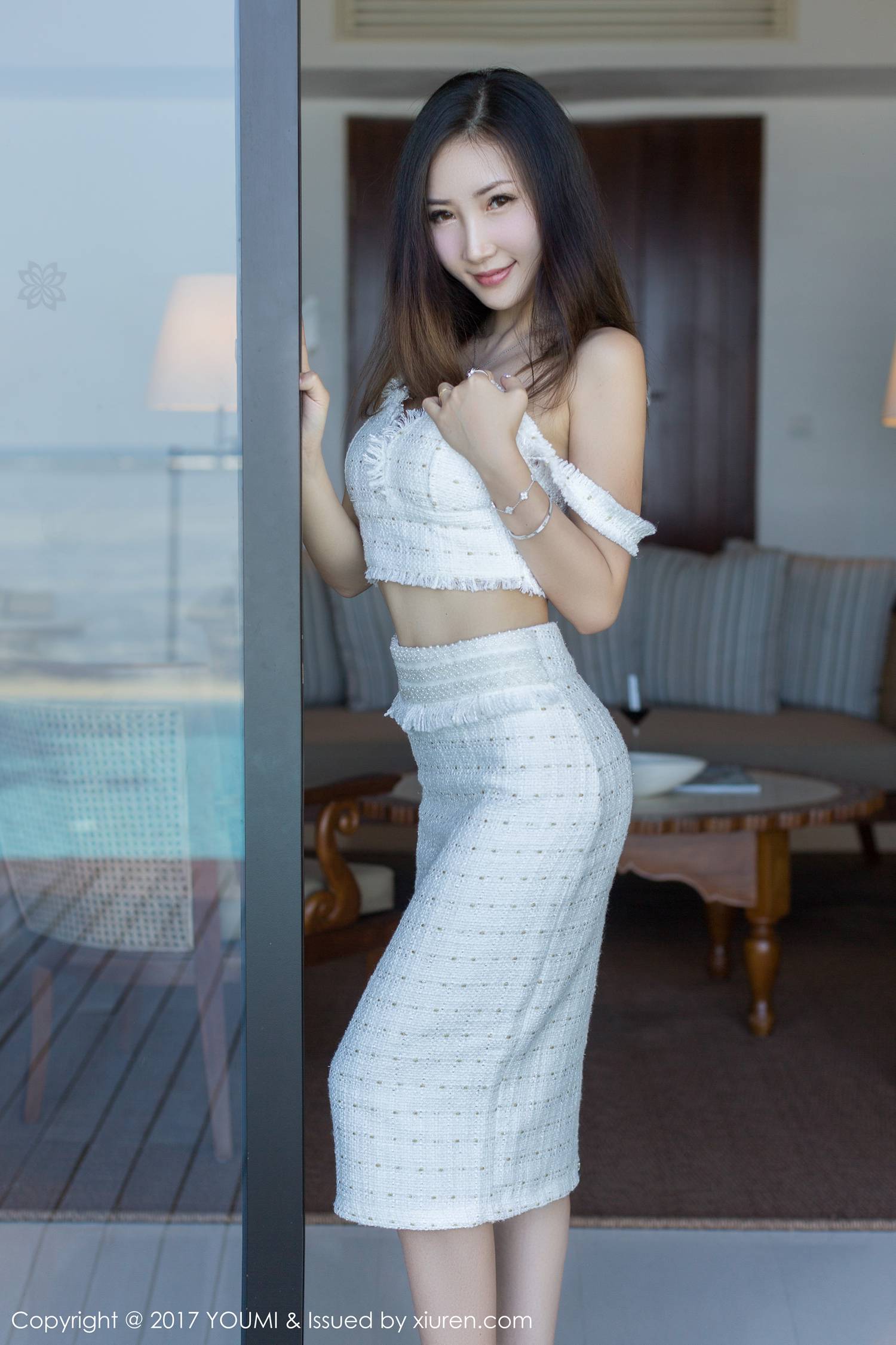 图片[2]-[YouMi尤蜜荟] 2017.12.28 Vol.100 Yumi-尤美[41+1P]-萌味圈