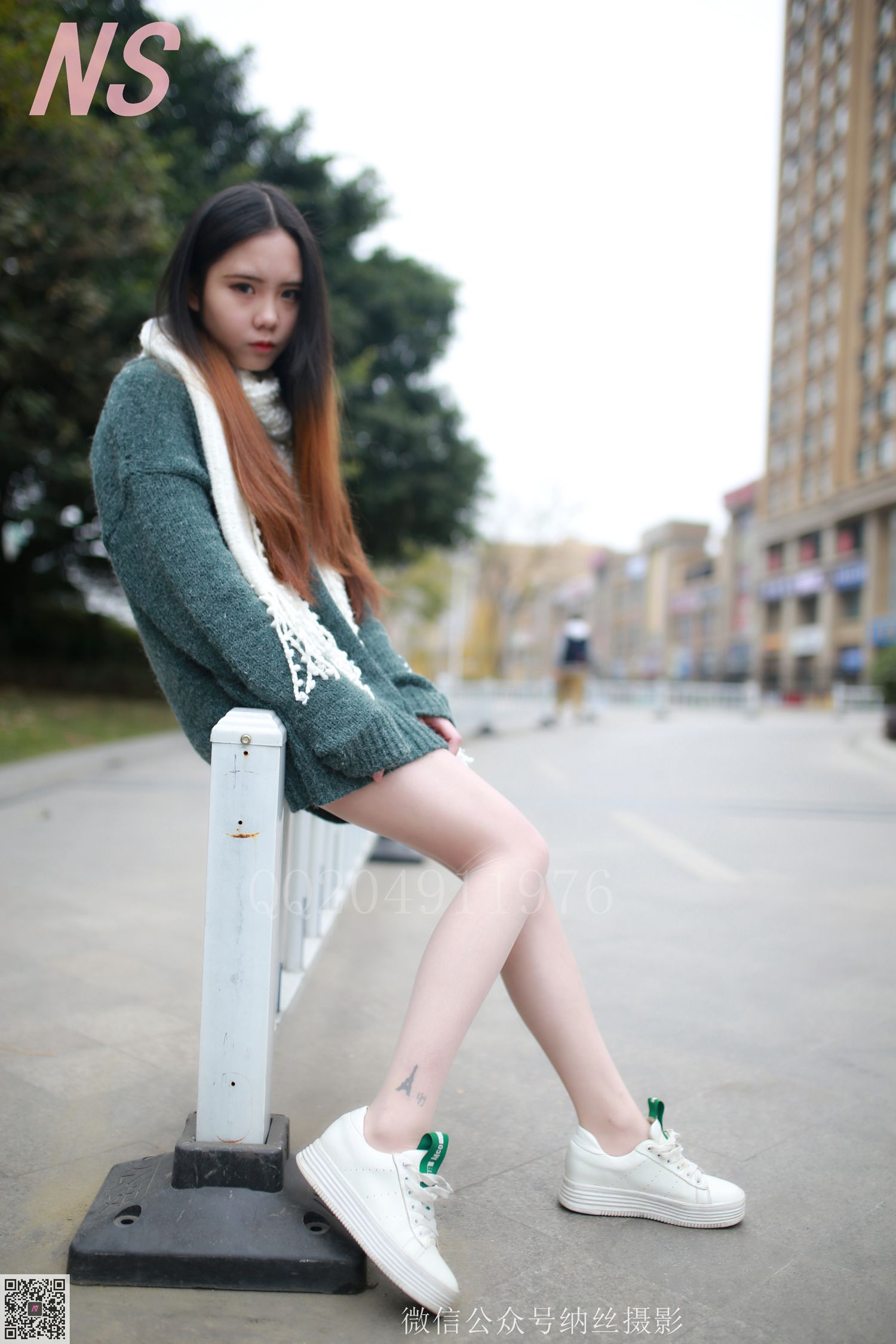 图片[2]-纳丝摄影 NO101 小师妹 撕丝-萌味圈