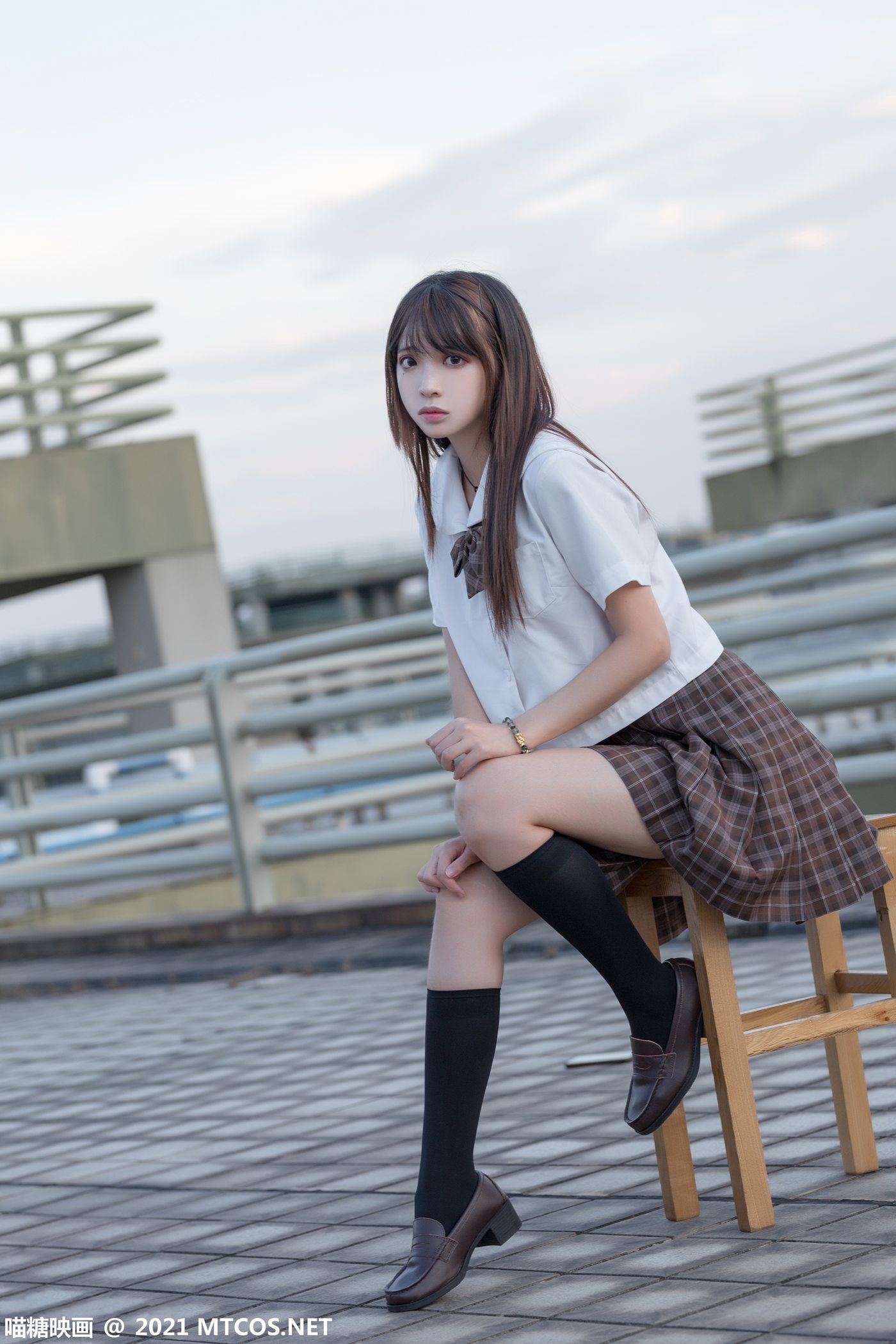 图片[2]-[喵糖映画]VOL.375 忧郁少女[34P]-萌味圈
