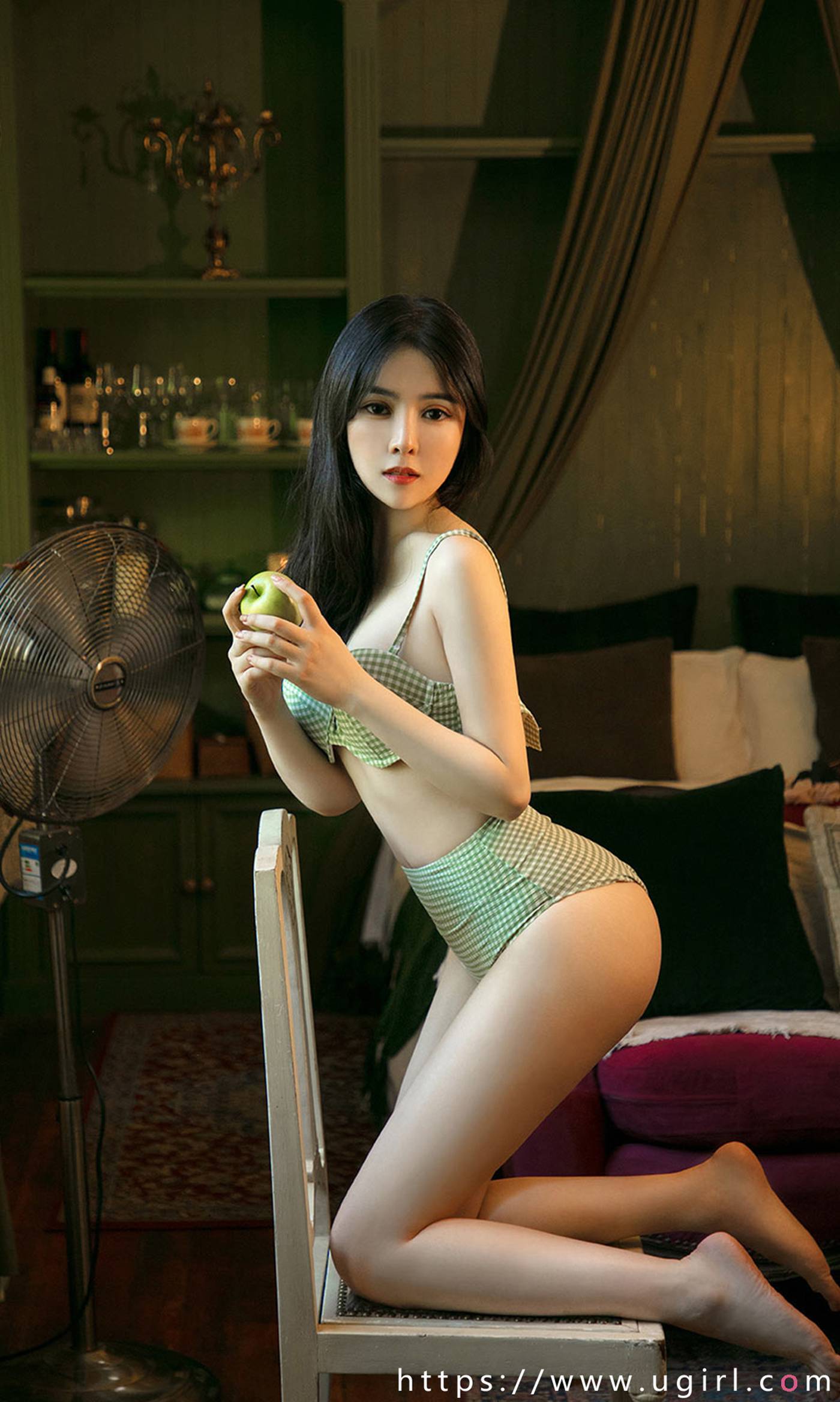 图片[2]-[爱尤物]2021 NO.2057 韩静安 窗户里的少女[35P]-萌味圈