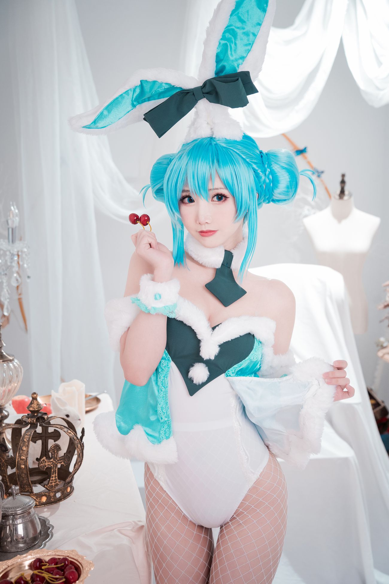 图片[2]-面饼仙儿  – 初音兔女郎[17P]-萌味圈