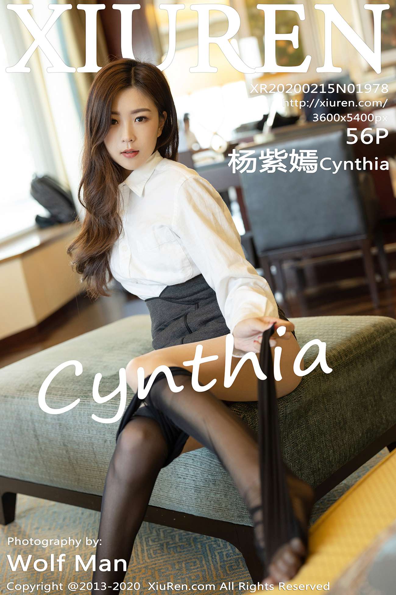 图片[2]-[Xiuren秀人网]XR20200215N01978 2020.02.15 NO.1978 OL上班御姐 杨紫嫣Cynthia[56+1P]-萌味圈