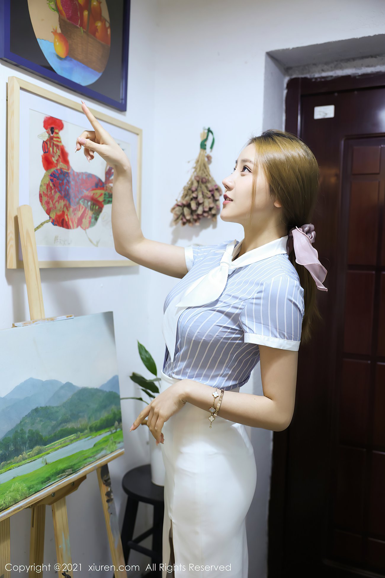图片[2]-[XIUREN绣人网] 2021.03.17 No.3214 夏西CiCi [51P]-萌味圈