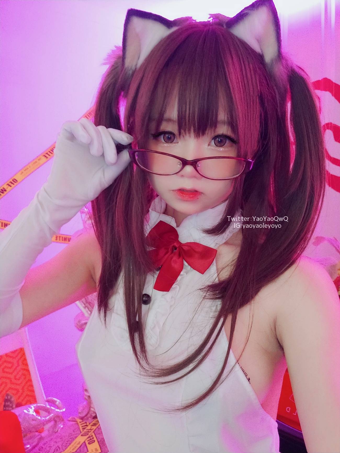 图片[2]-萌妹子Coser摇摇乐yoyo – 黑色紧身衣 [100P]-萌味圈