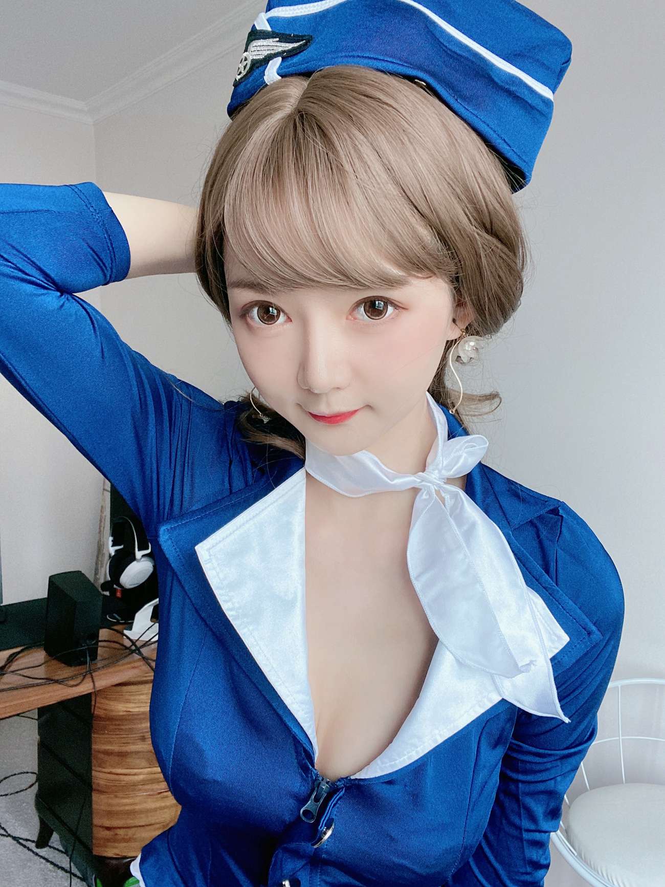 图片[2]-51酱 – 蓝色制服装[35P]-萌味圈
