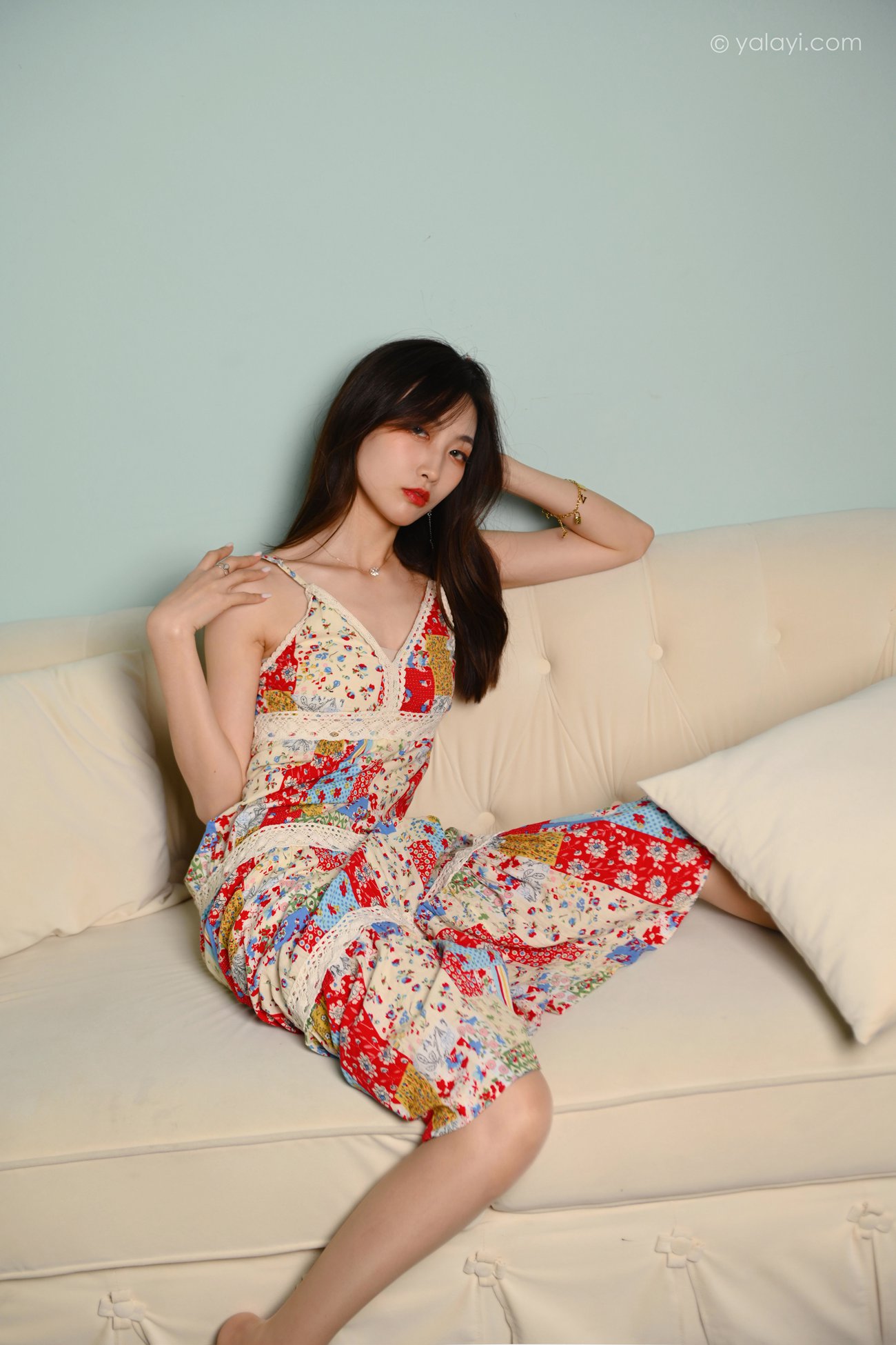 图片[2]-[YALAYI雅拉伊] 2022.01.05 No.886 镜子里 佳佳 [37P]-萌味圈