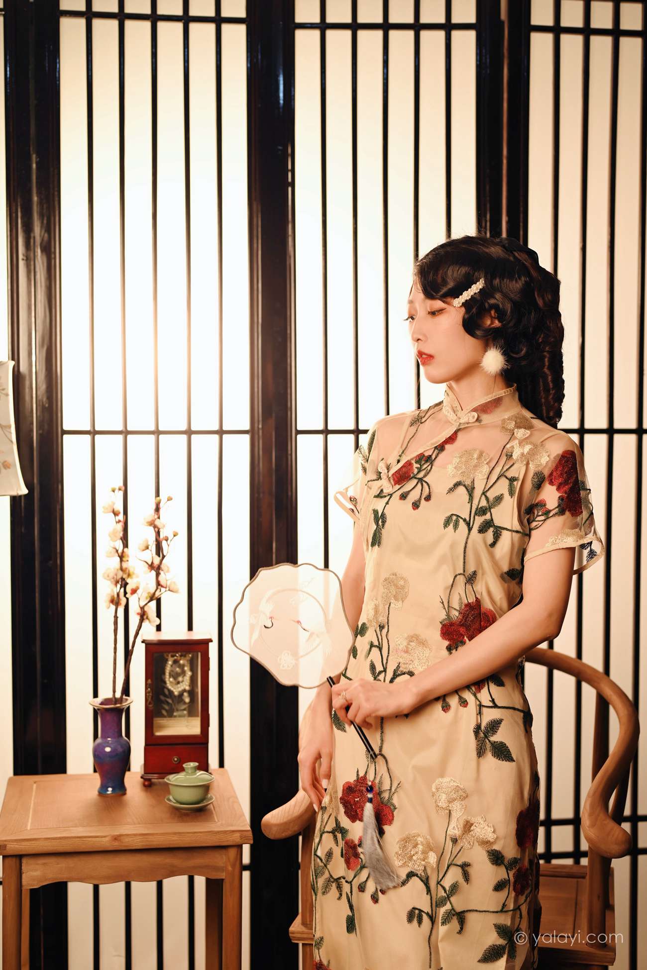 图片[2]-[YALAYI雅拉伊] 2022.01.25 NO.892 我在那里等你 佳佳[47P]-萌味圈