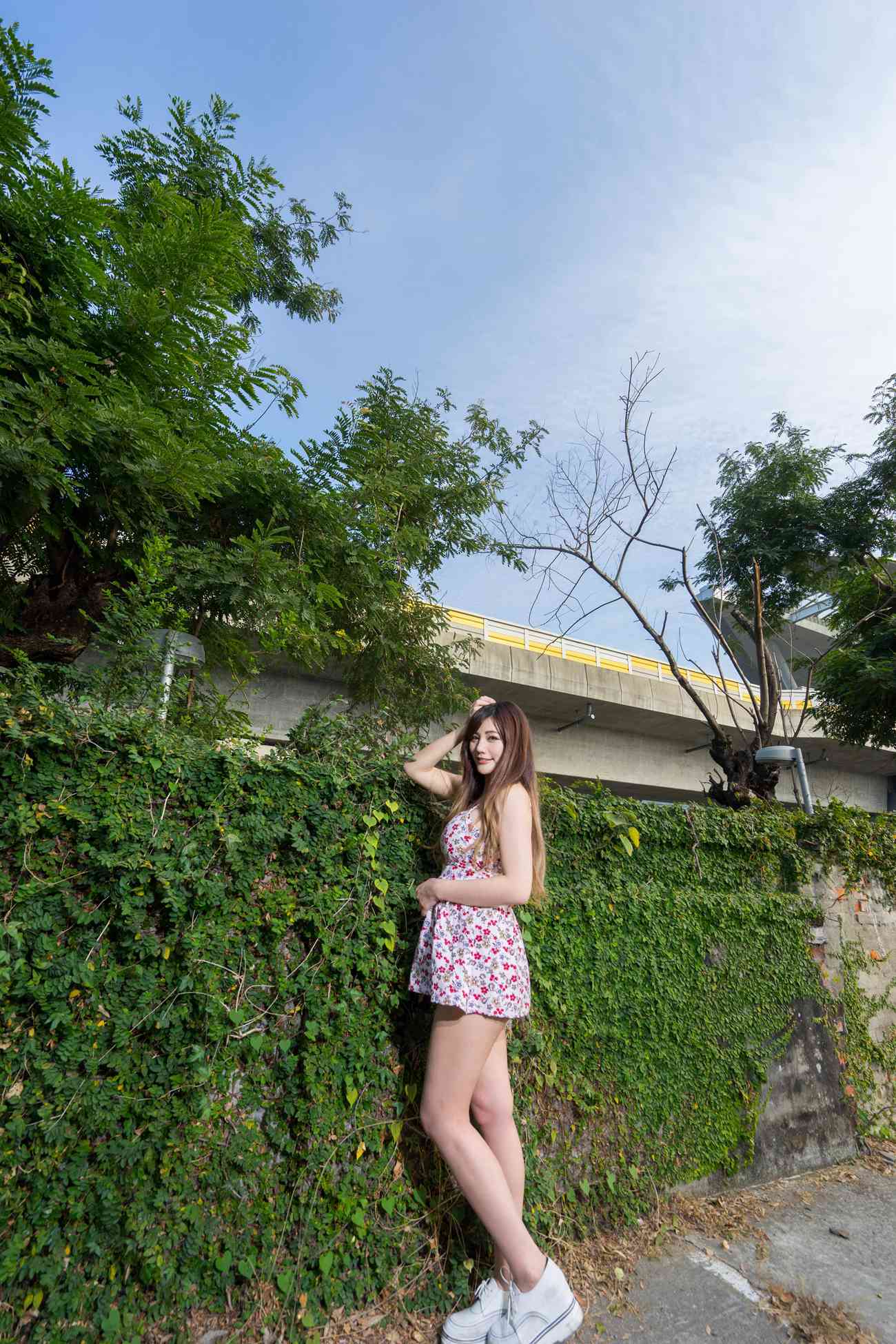 图片[2]-唯美街拍 NO.603 陳葳 連衣短裙休閒美腿 [95P]-萌味圈