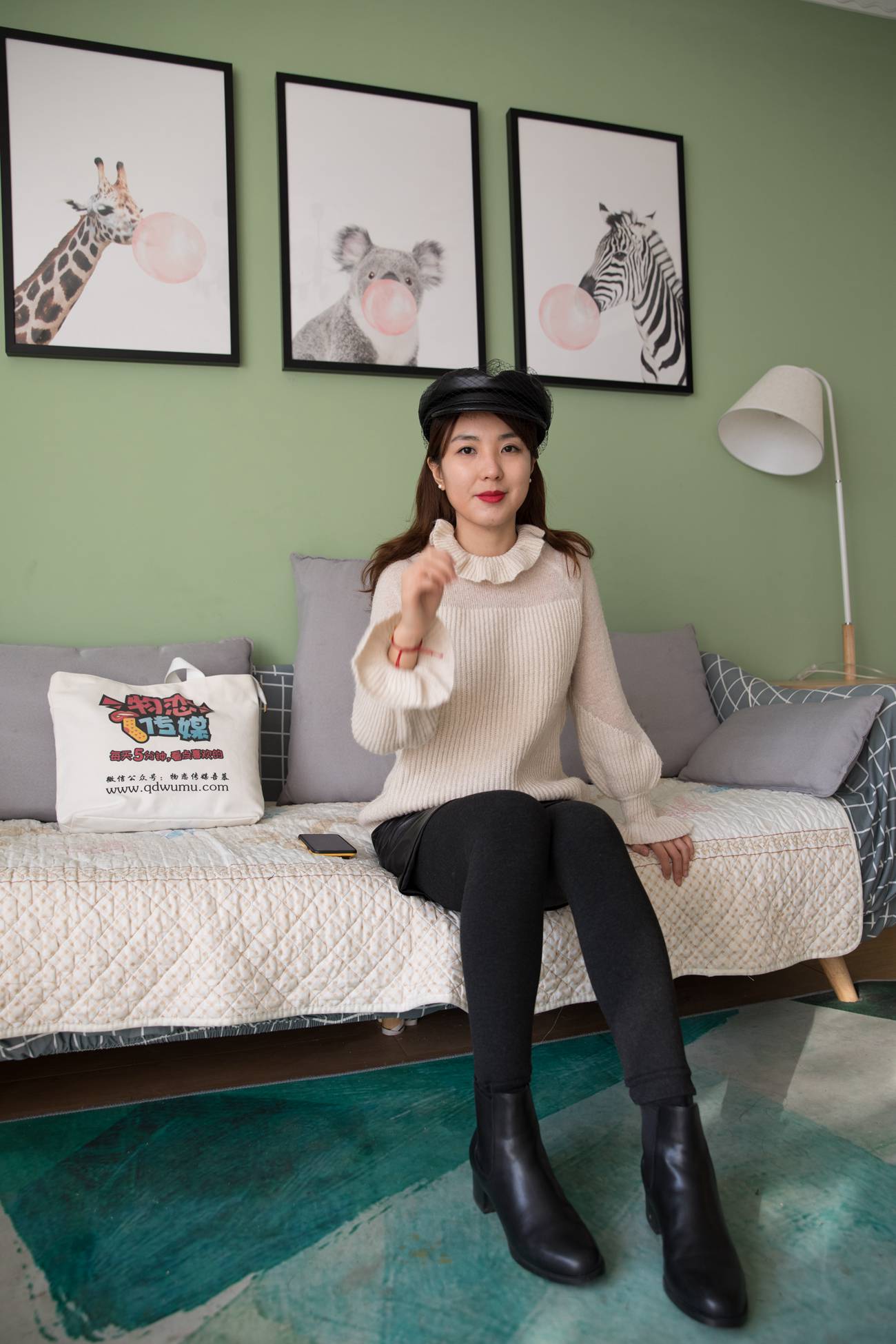 图片[2]-物恋传媒 No.325 晚晴-盈盈冬日歌 [168P]-萌味圈