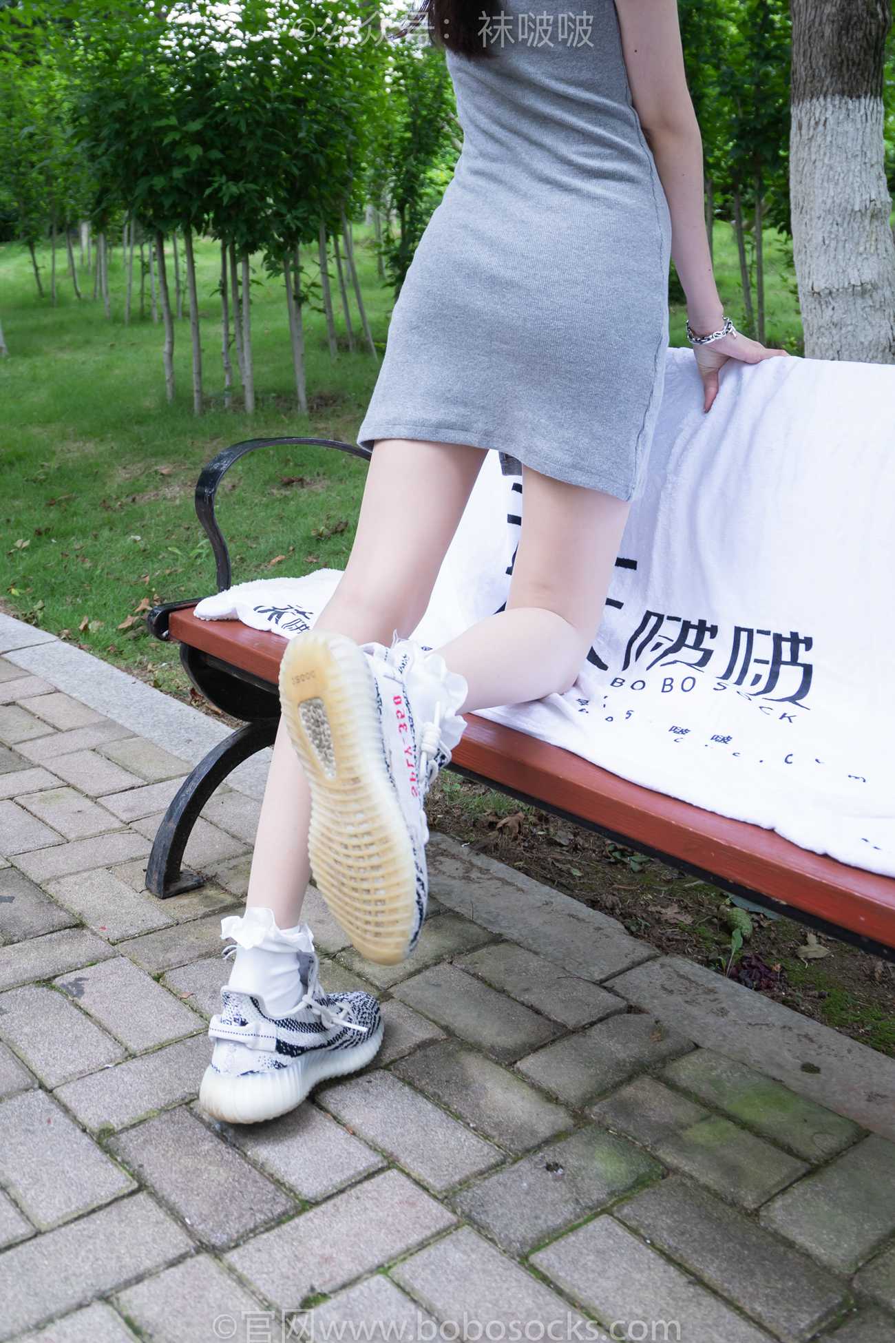 图片[2]-[BoBoSocks袜啵啵]NO.019 稚予-椰子、白棉袜、肉丝[147P]-萌味圈