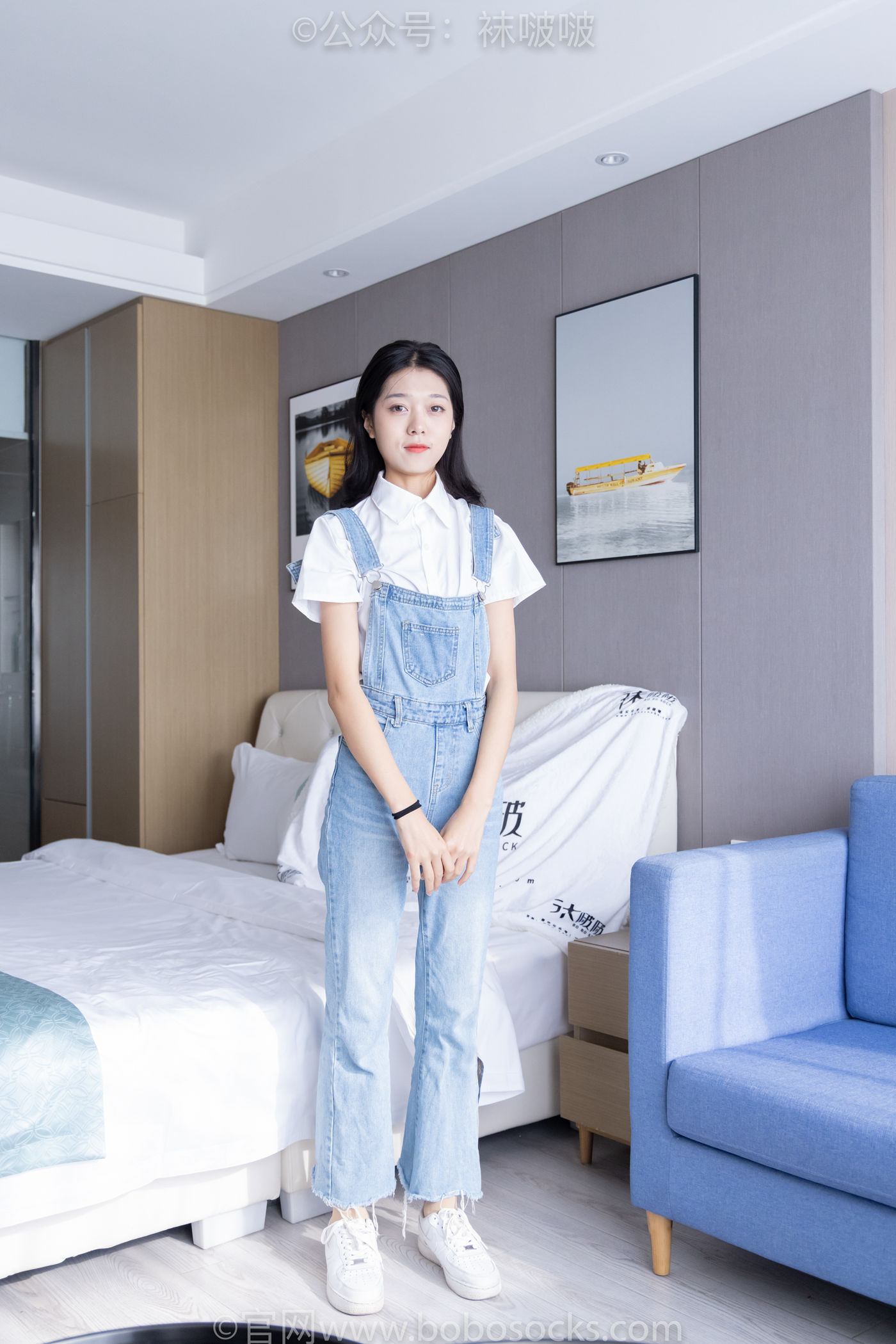 图片[2]-[BoBoSocks袜啵啵]NO.034 瑶瑶-空军一号板鞋、特旧厚肉丝[131P]-萌味圈