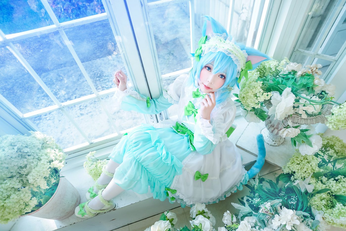 图片[2]-Ely_eee(ElyEE子) – 猫耳下午茶[24P]-萌味圈