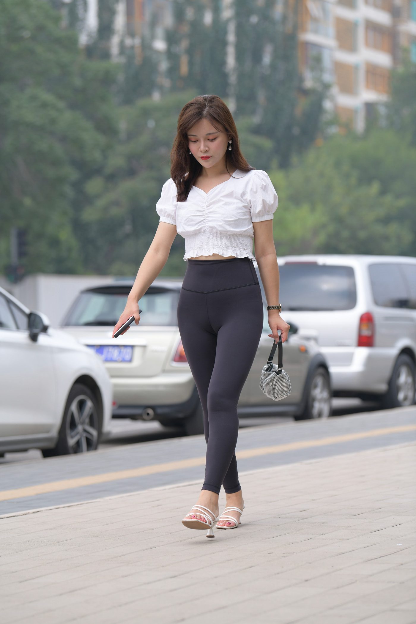 图片[2]-唯美街拍 NO.726 性感黑色瑜伽裤（二） [98P]-萌味圈