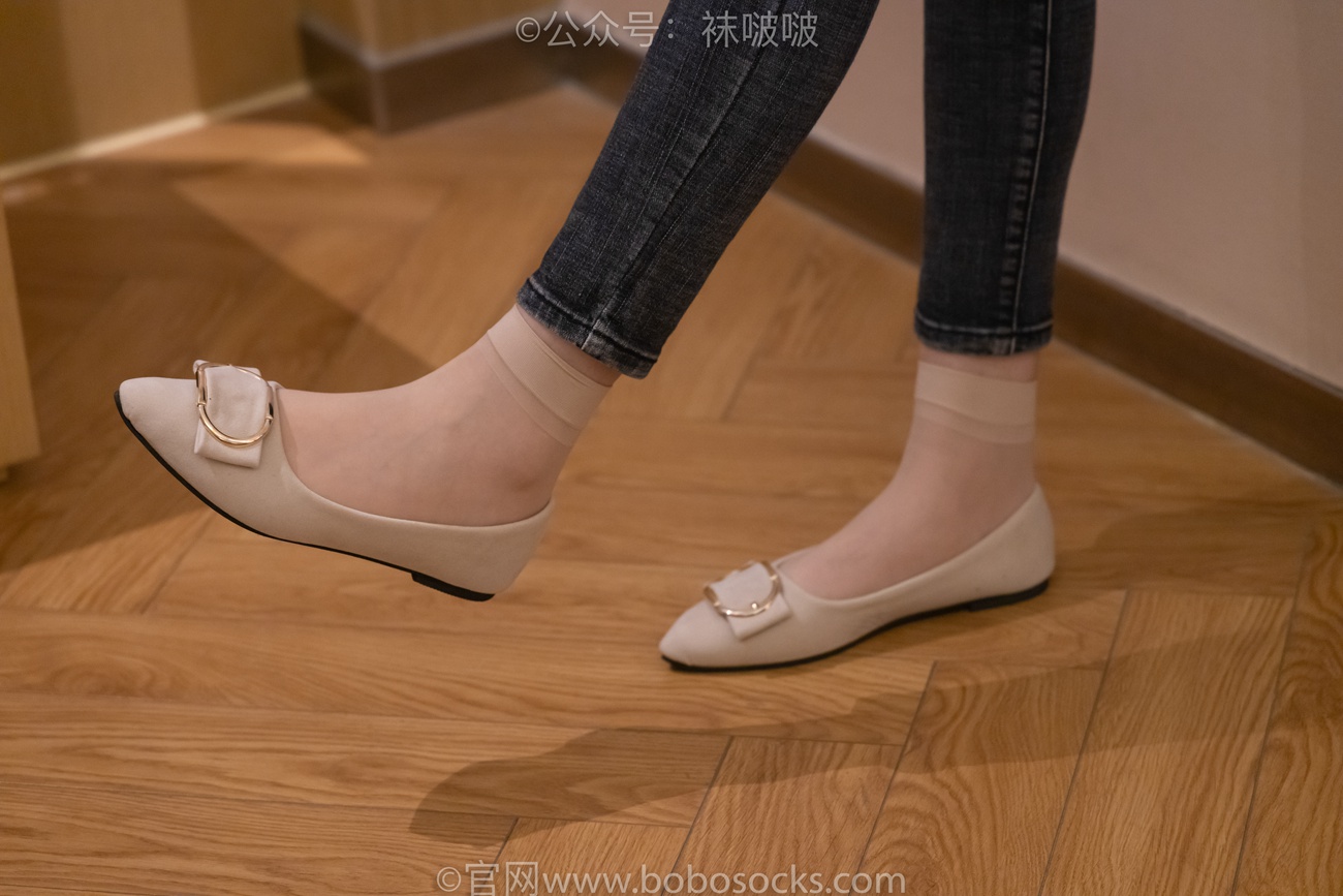 图片[2]-[BoBoSocks袜啵啵]NO.063 小甜豆-平底鞋、短肉丝[155P]-萌味圈