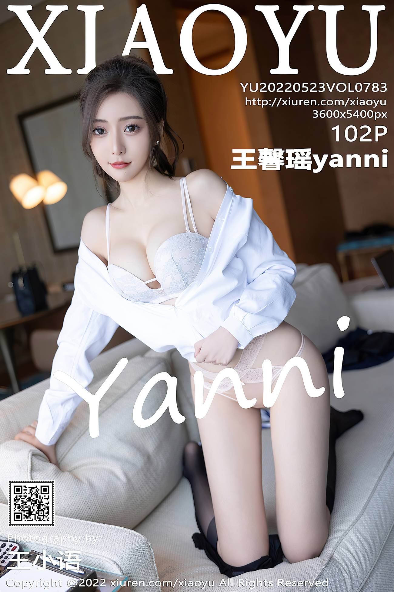 图片[2]-[XIAOYU语画界] 2022.05.23 VOL.783 王馨瑶yanni 黑丝美腿[36P]-萌味圈