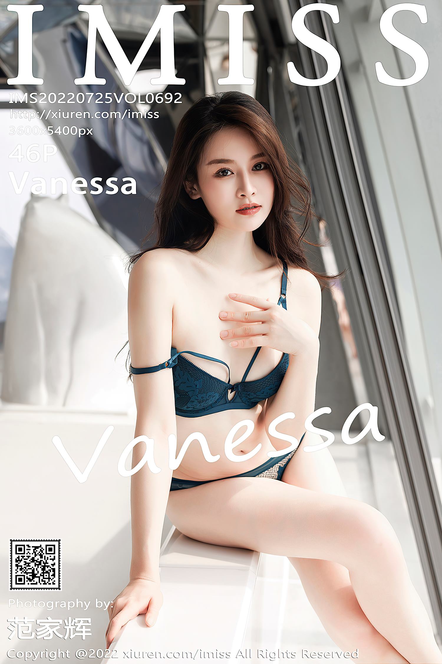 图片[2]-[IMISS爱蜜社] 2022.07.25 VOL.692 Vanessa 丝袜美腿[47P]-萌味圈