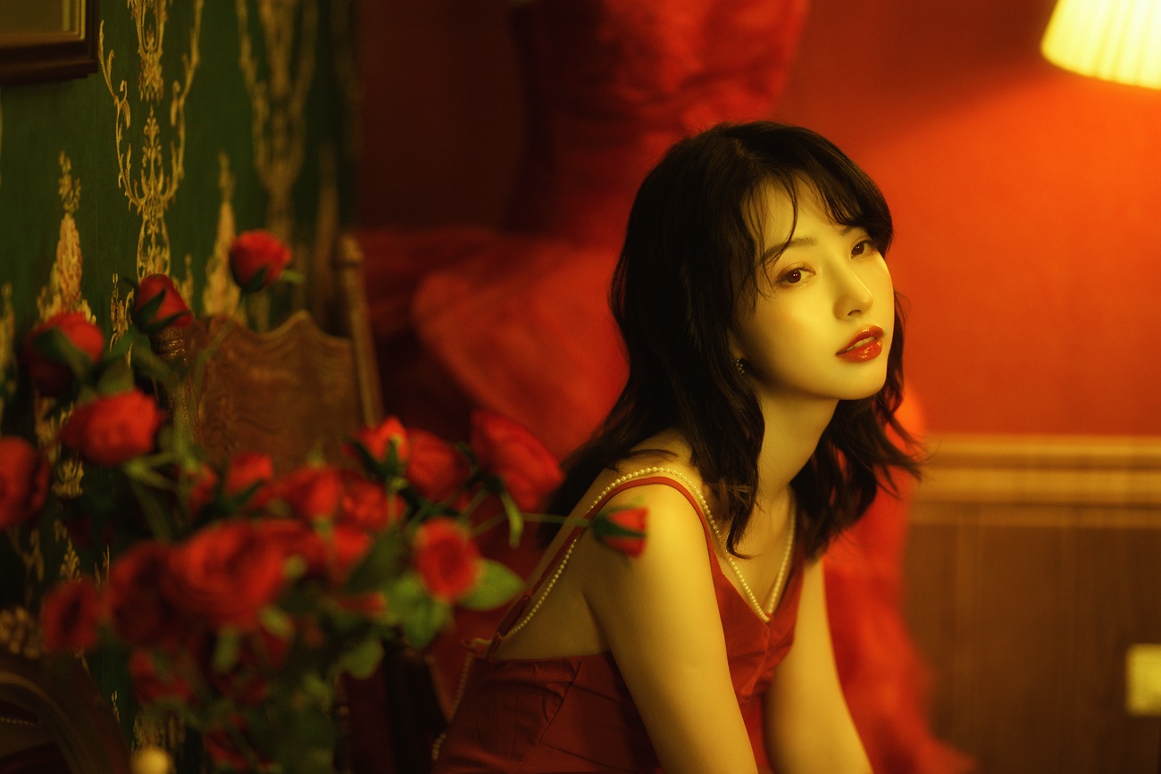 图片[2]-[YITUYU艺图语] 2021.09.01 夜莺与玫瑰 兰因 [25P]-萌味圈