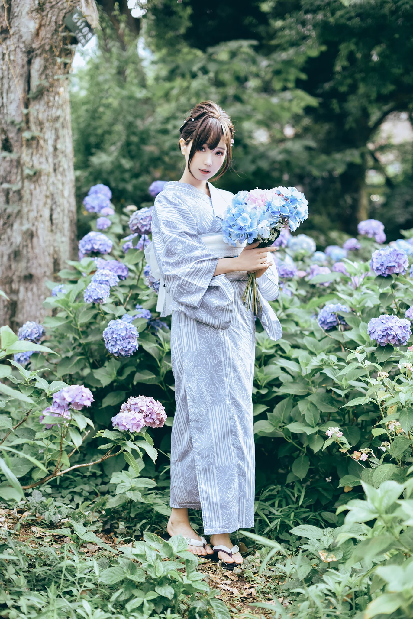 图片[2]-网紅Coser@ElyEE子 Yukata [50P]-萌味圈