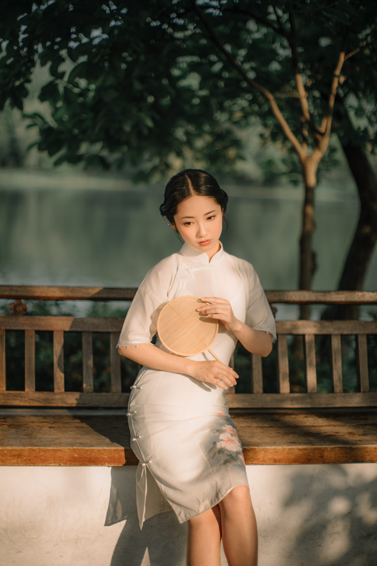 图片[2]-[YITUYU艺图语] 2021.10.25 柳絮旗袍 小温暖 [18P]-萌味圈