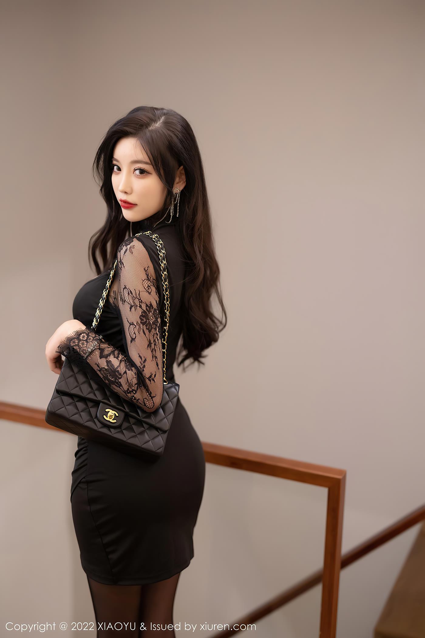 图片[2]-[XIAOYU语画界] 2022.09.30 VOL.875 杨晨晨Yome 黑丝美臀[75P]-萌味圈