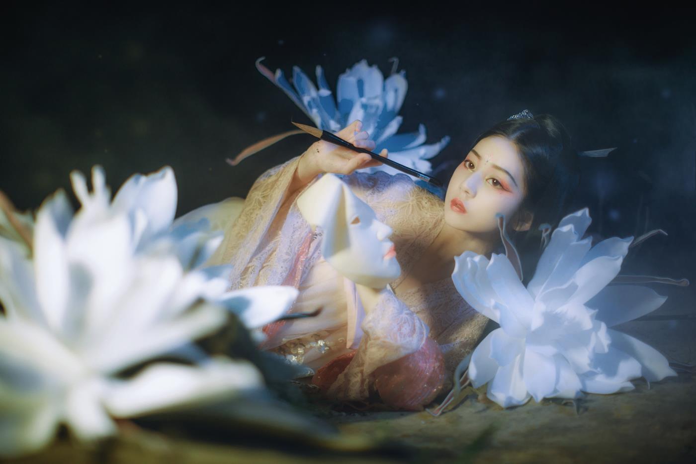 图片[2]-[YITUYU艺图语] 2022.01.15 画皮 模特合集 [22P]-萌味圈