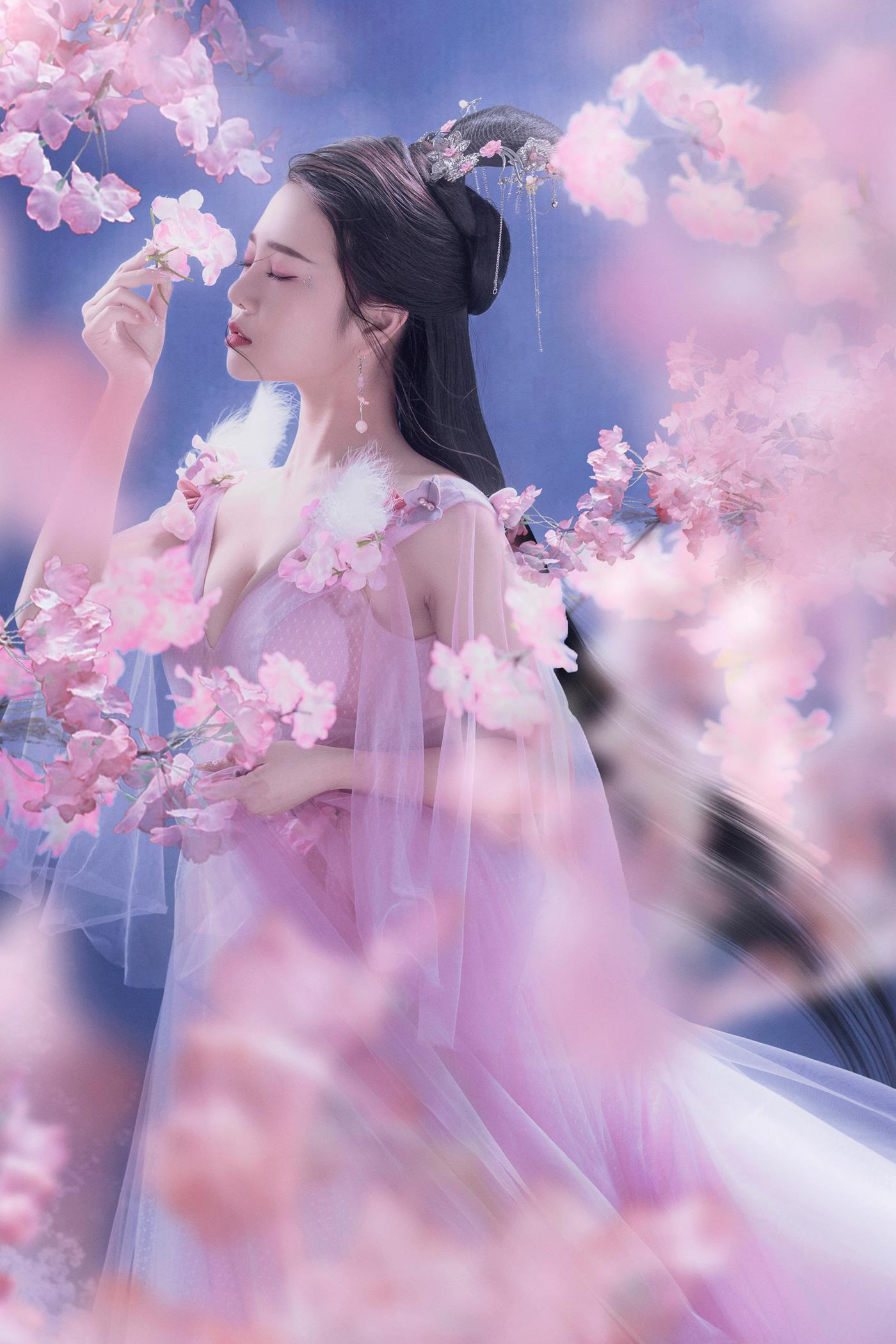 图片[2]-[YITUYU艺图语] 2021.12.27 醉花仙 甜宝 [22P]-萌味圈