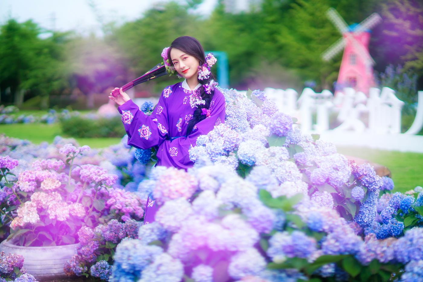 图片[2]-[YITUYU艺图语] 2022.01.04 紫色初摄影夏 欢欢 [35P]-萌味圈