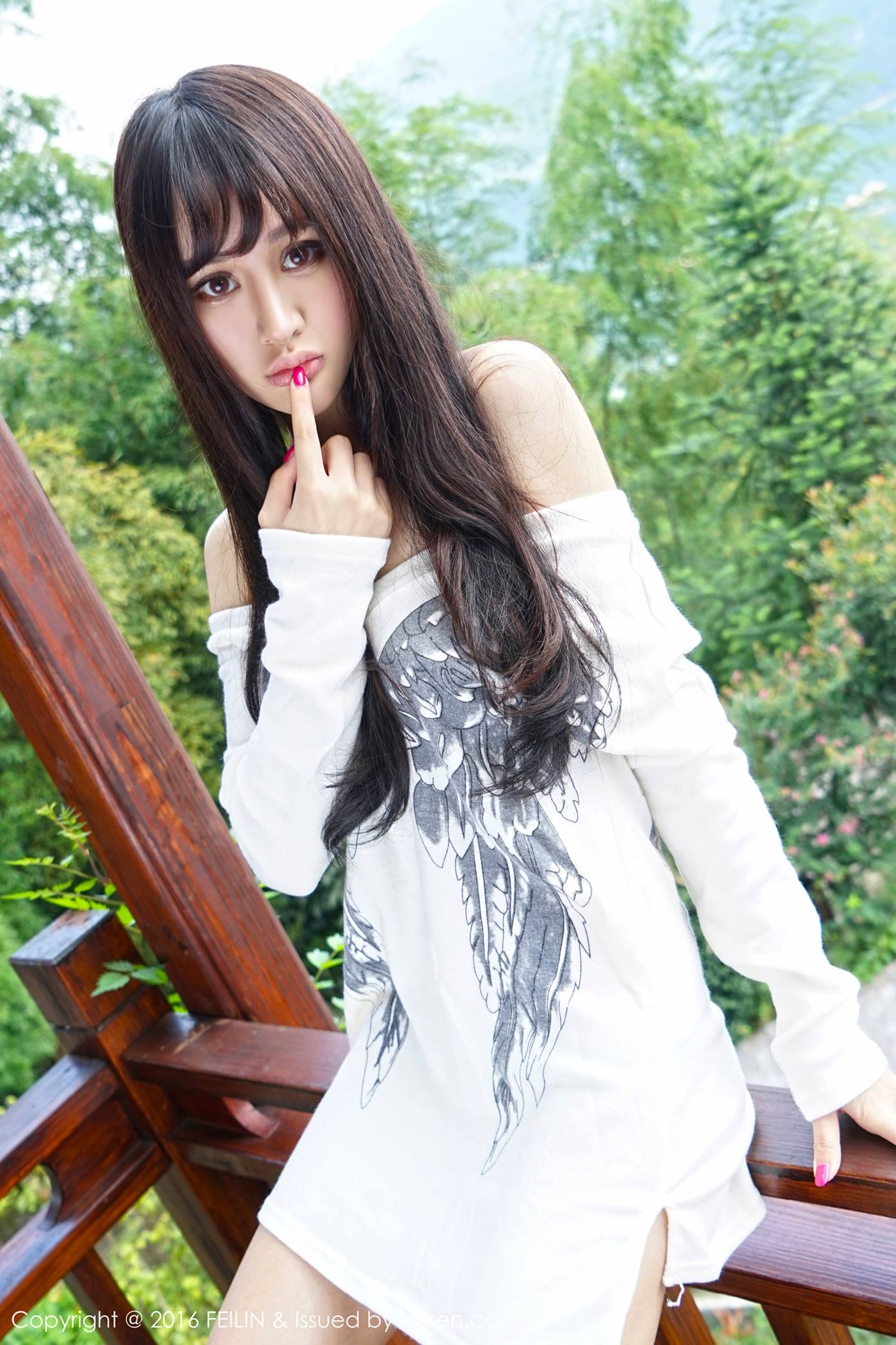 图片[2]-[FEILIN嗲囡囡] 2016.09.13 VOL.053 Cheryl青树 [28P]-萌味圈