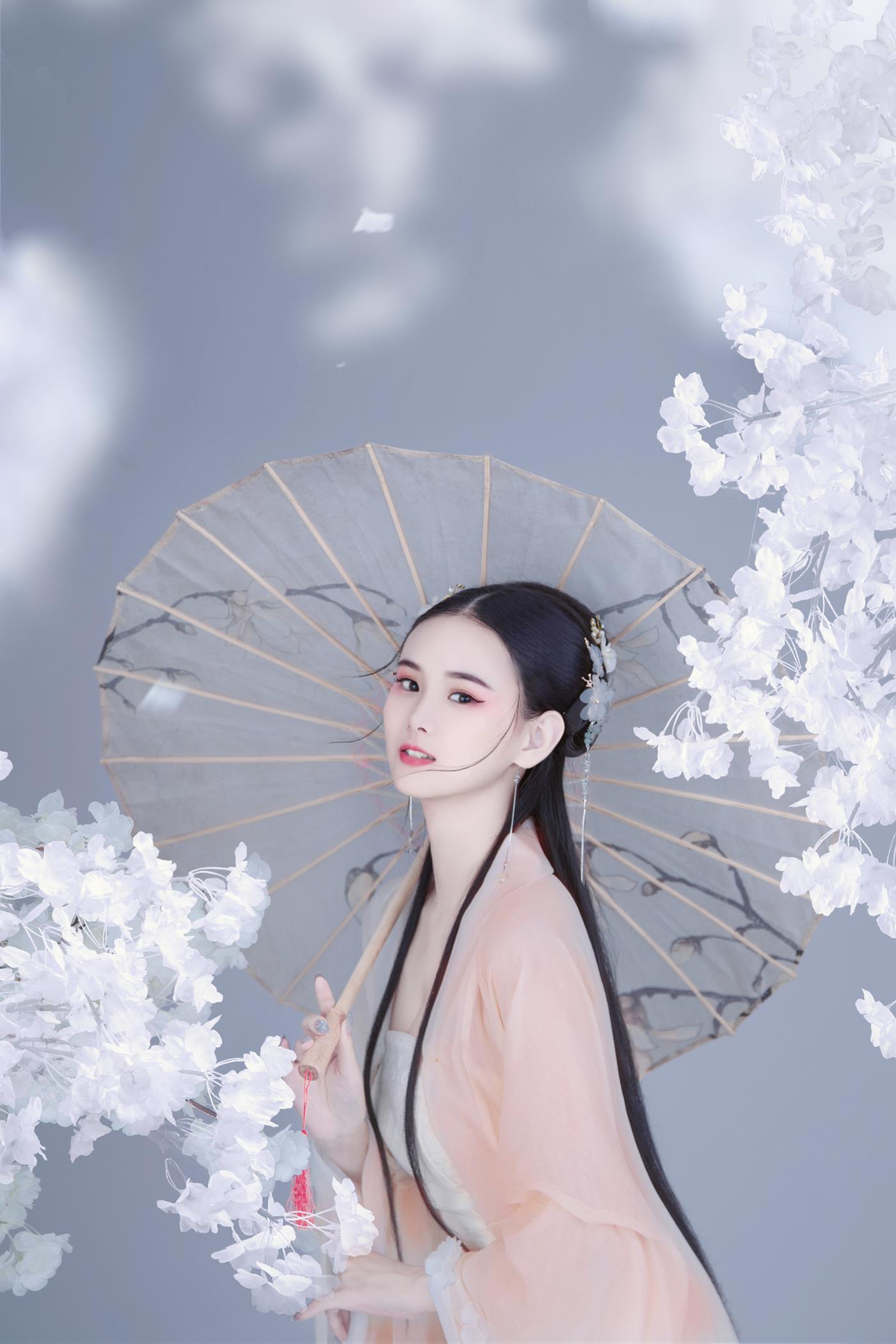 图片[2]-[YITUYU艺图语] 2022.02.07 樱花落 欣宝 [22P]-萌味圈
