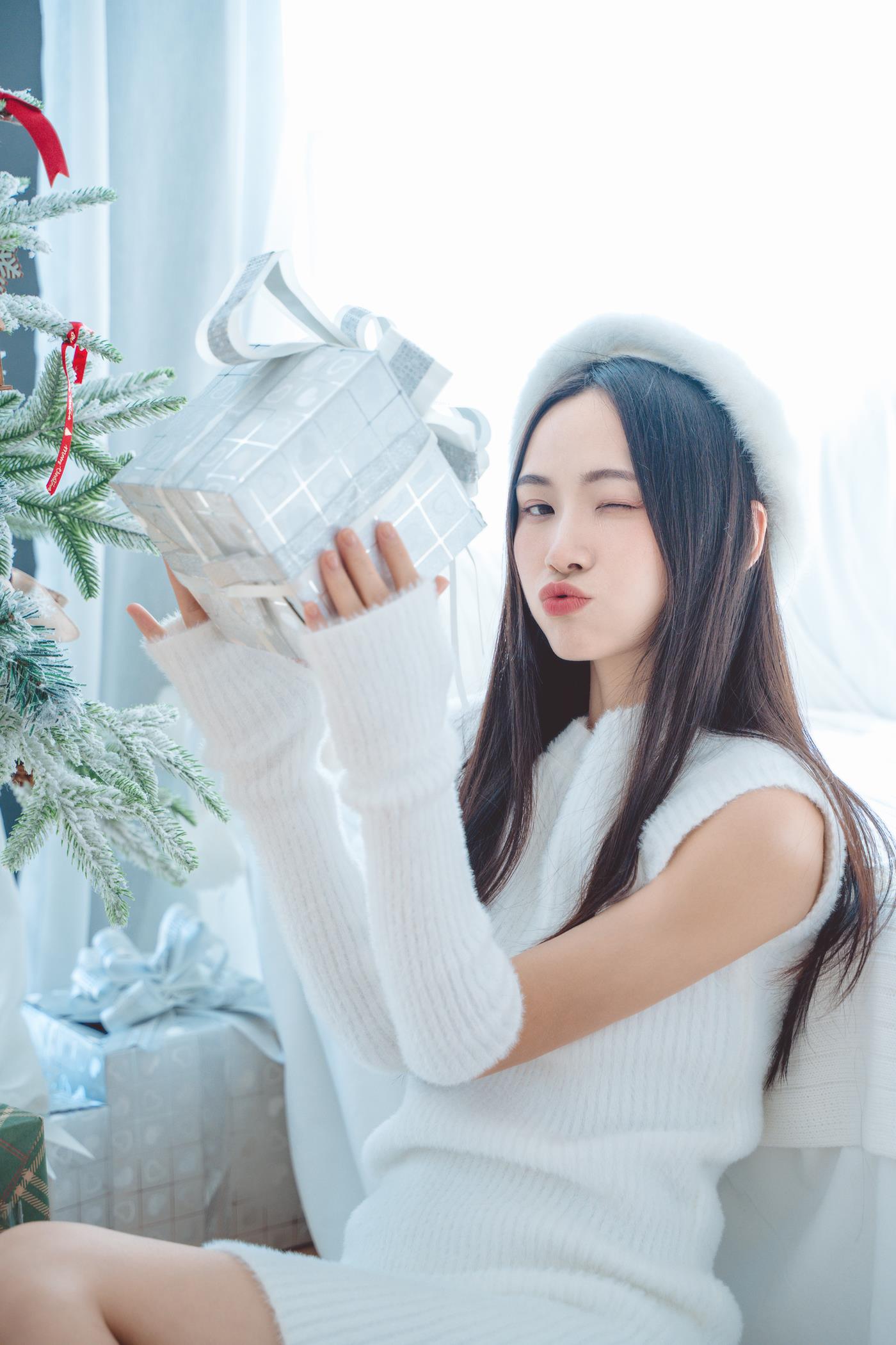 图片[2]-[YITUYU艺图语] 2022.02.11 纯白季节 老猪 [22P]-萌味圈